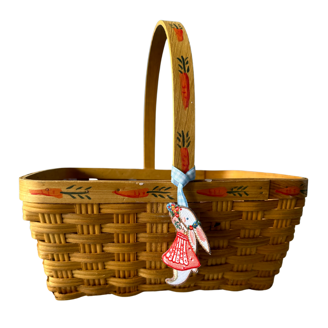 Handpainted Custom Easter Basket - Premium from Tricia Lowenfield Design