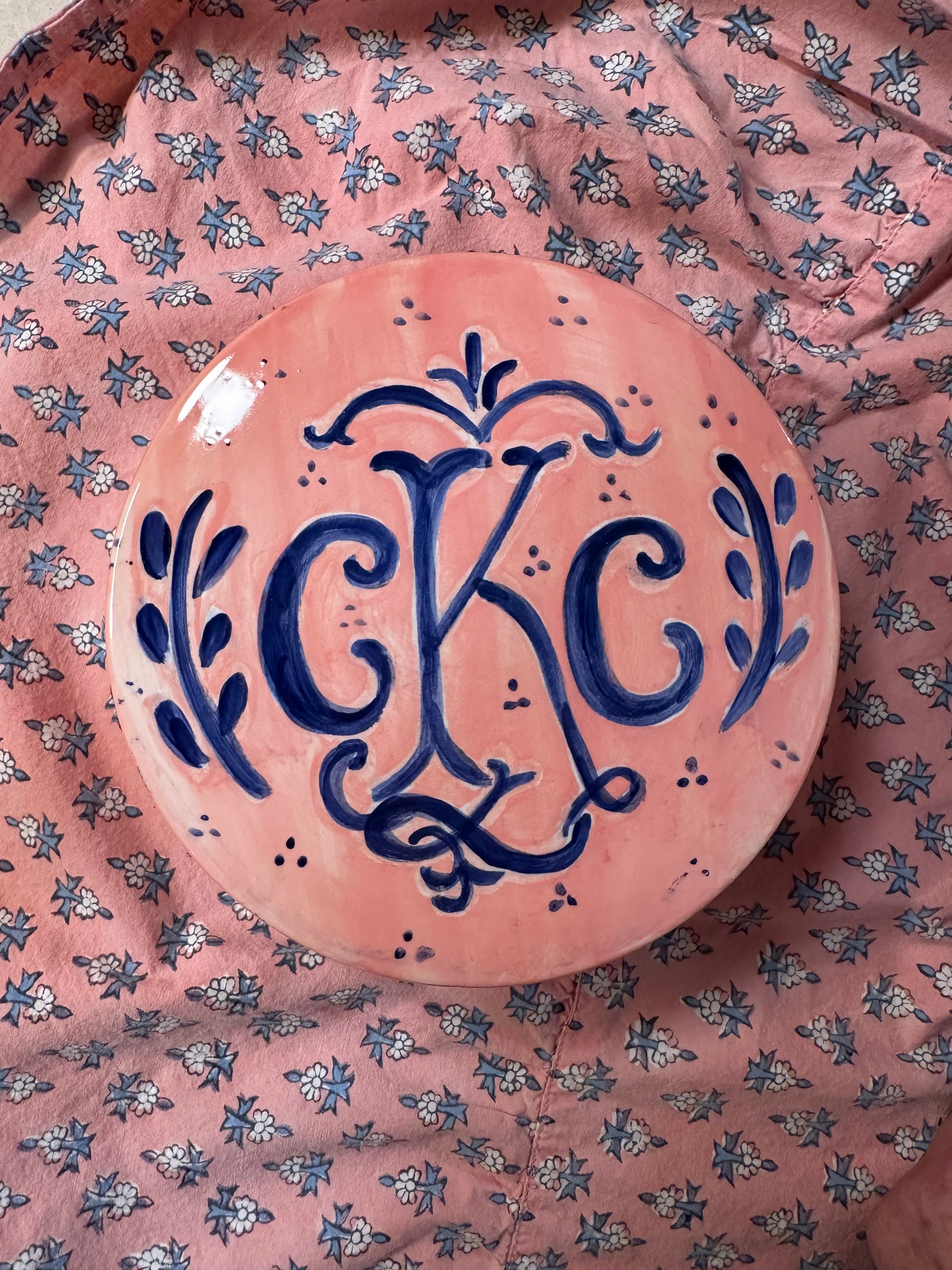 Round Keepsake Box (Pink and Blue) - Premium from Tricia Lowenfield Design