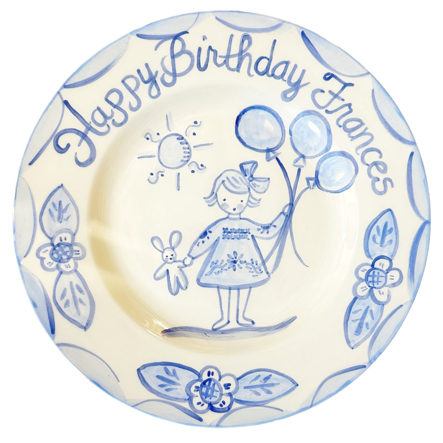 Frances Birthday Plate - Premium from Tricia Lowenfield Shop
