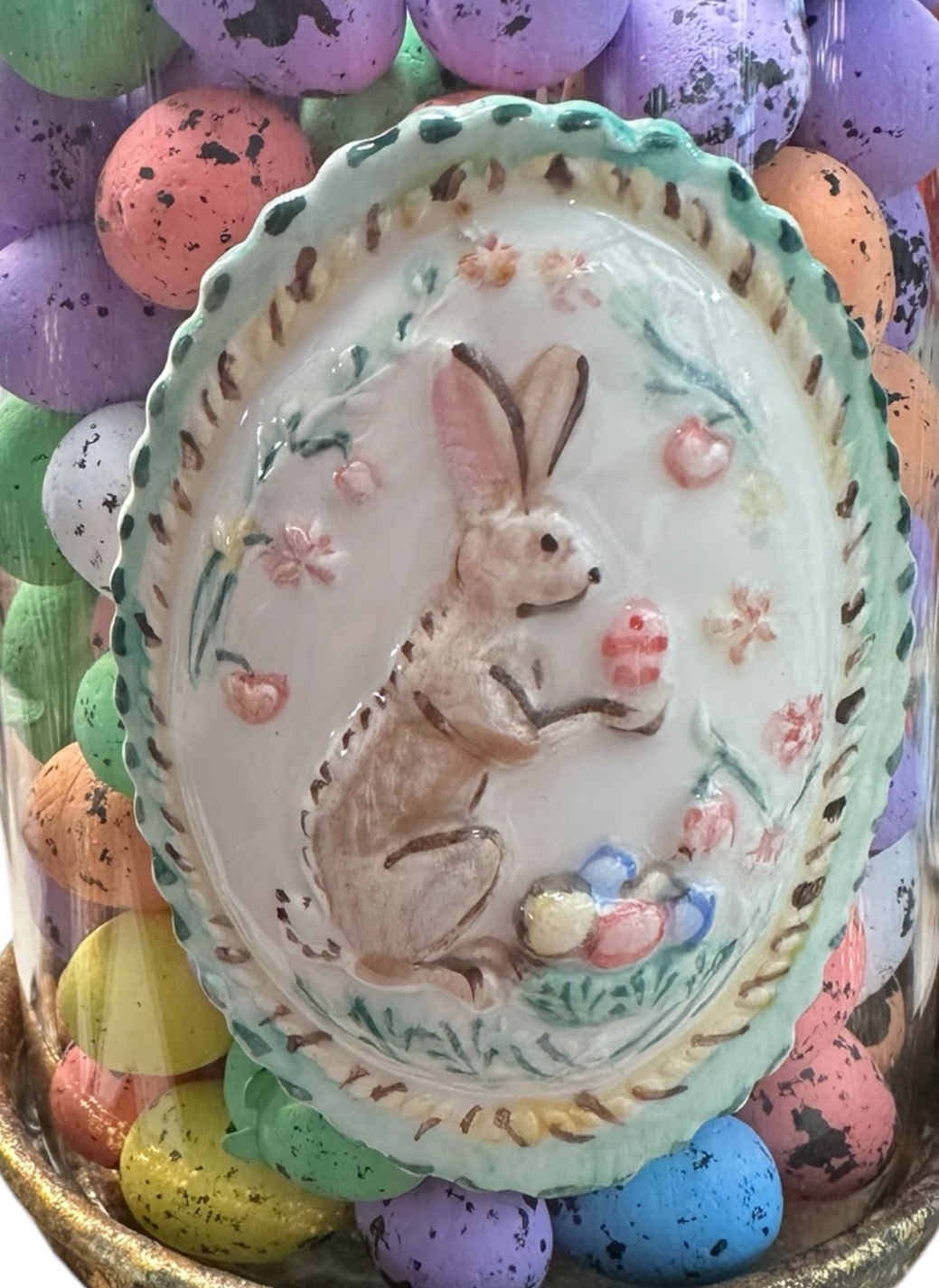 Easter Hurricane with Laurel Wreath - Premium Ceramic Figures from Tricia Lowenfield Design