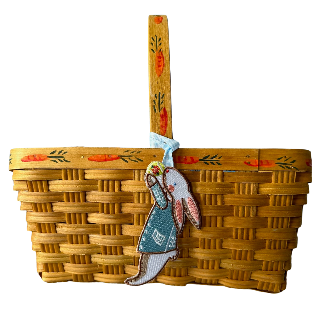 Handpainted Custom Easter Basket - Premium from Tricia Lowenfield Design