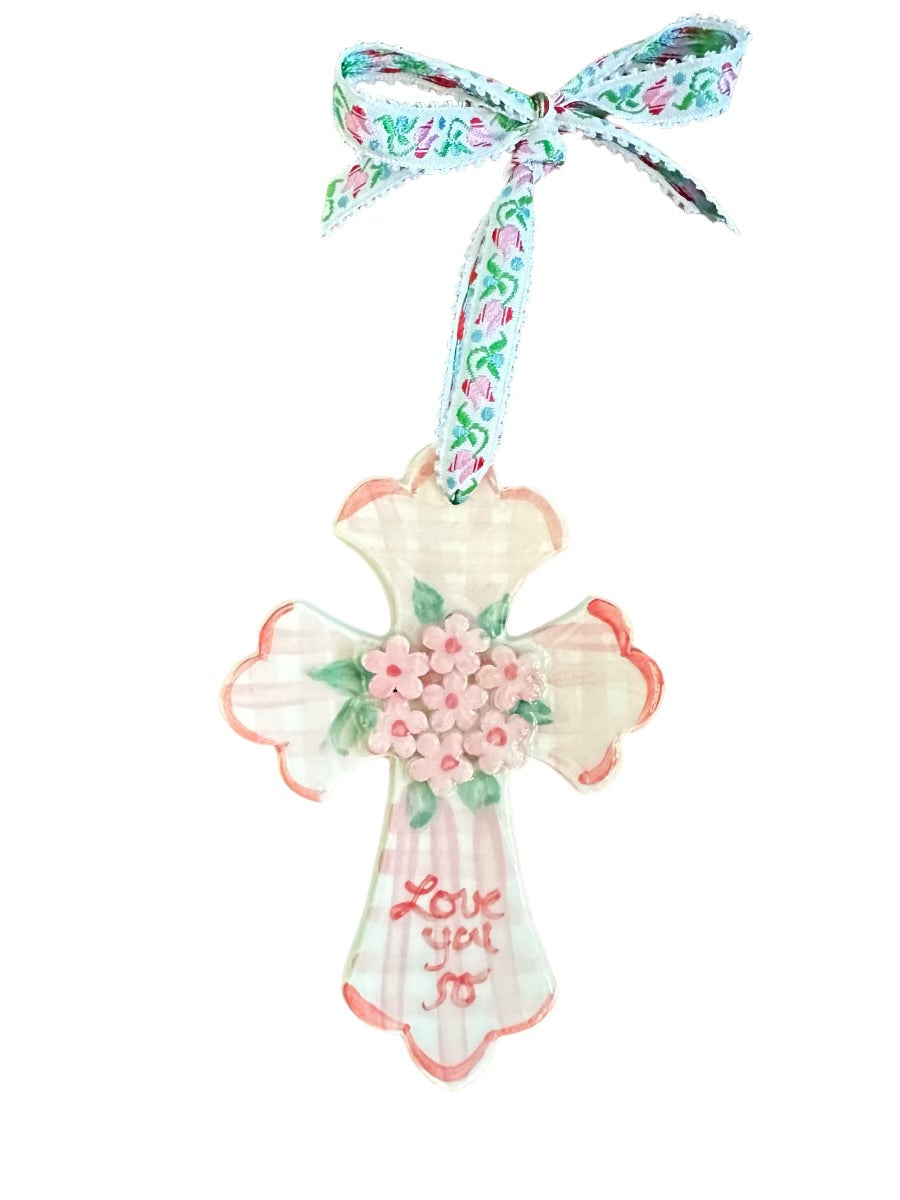 Flower Cross - Premium from Tricia Lowenfield Design