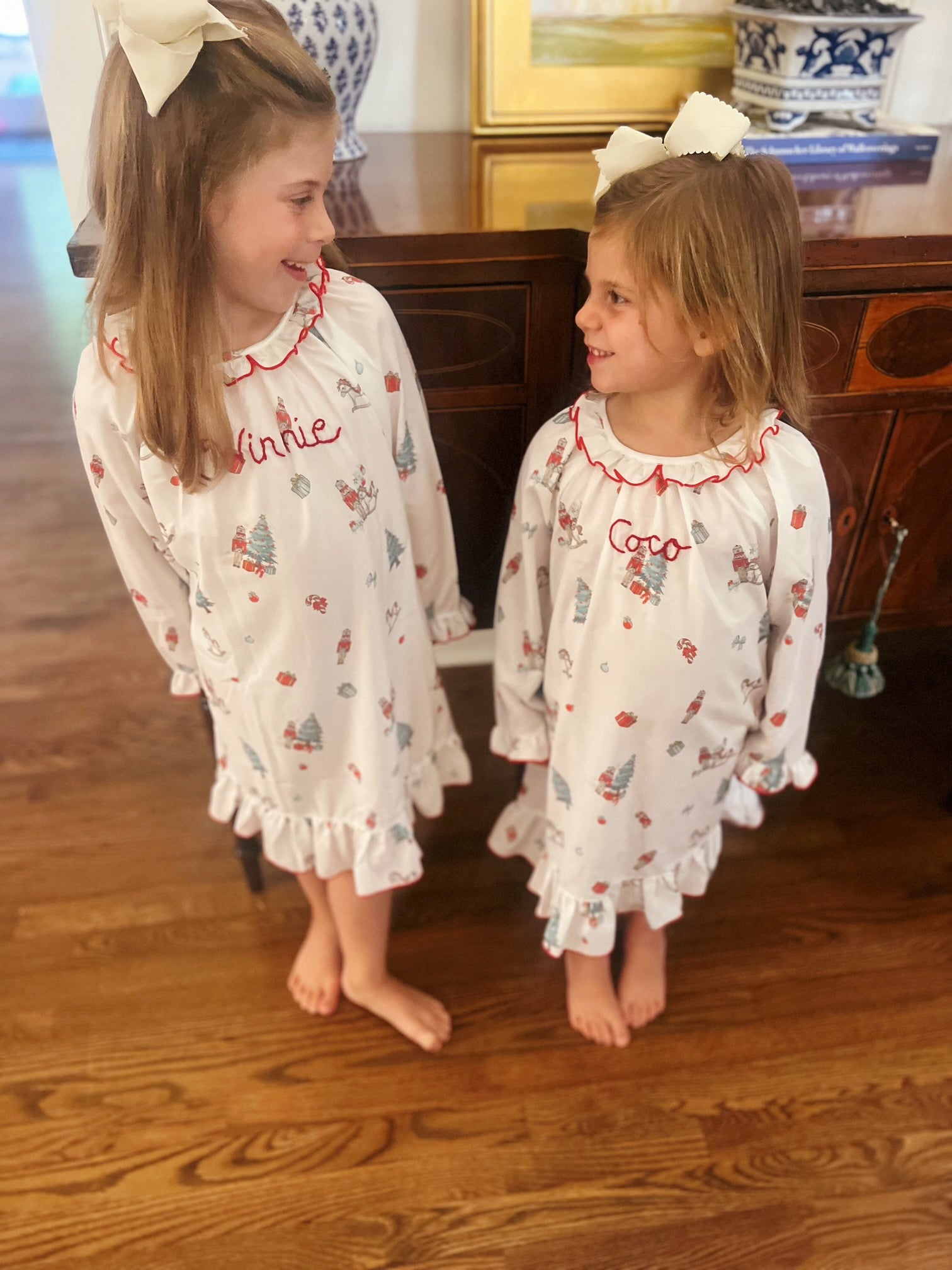 Christmas Pajamas 2024 Nutcracker gown - Premium from Tricia Lowenfield Design