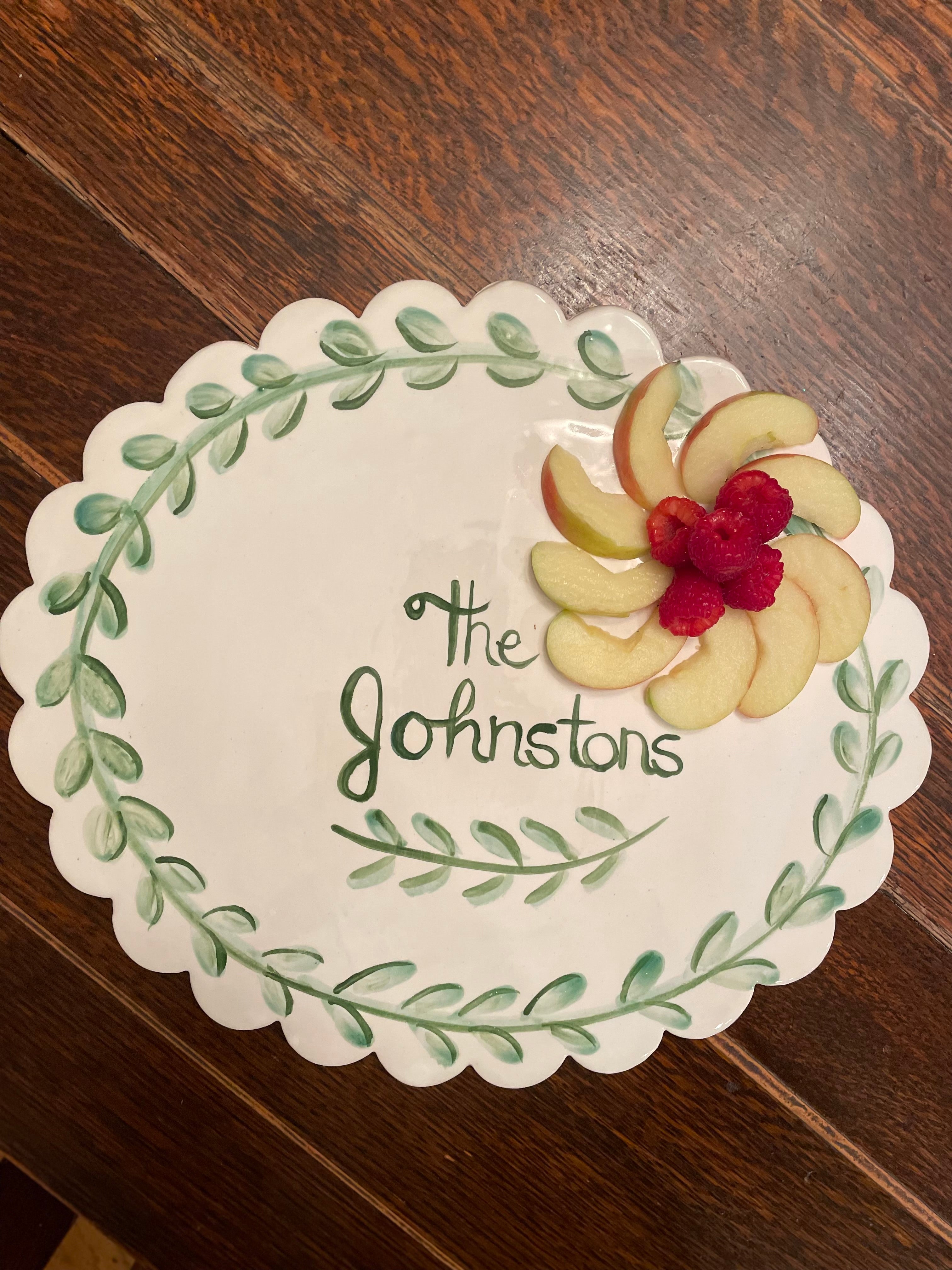 Charcuterie Plate- round - Premium from Tricia Lowenfield Design