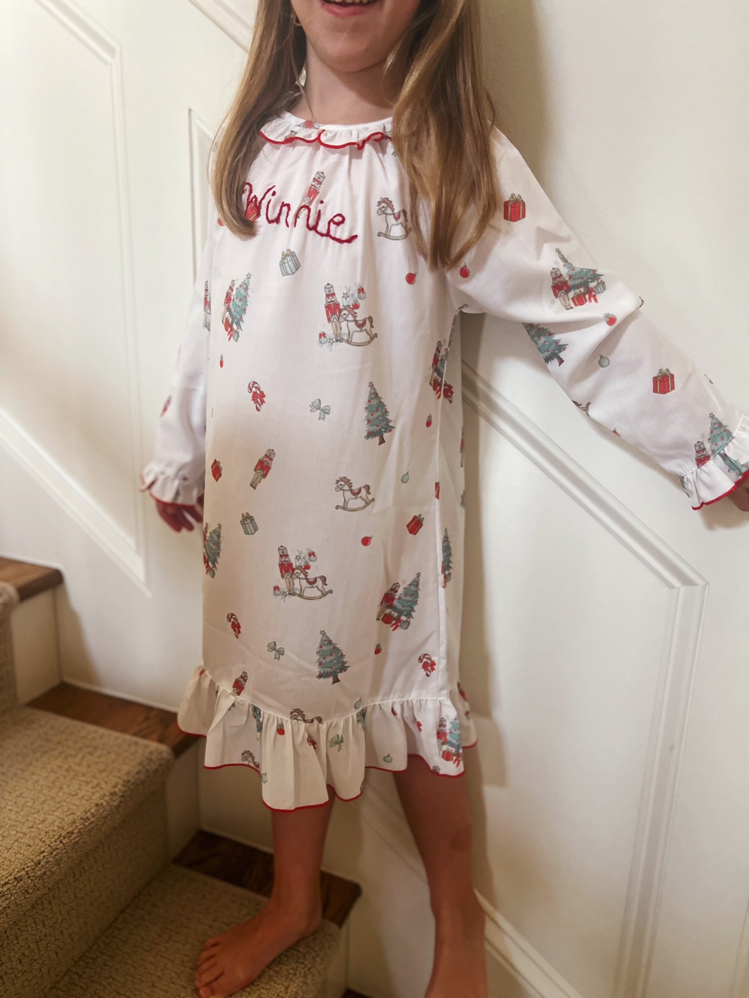 Christmas Pajamas 2024 Nutcracker gown - Premium from Tricia Lowenfield Design