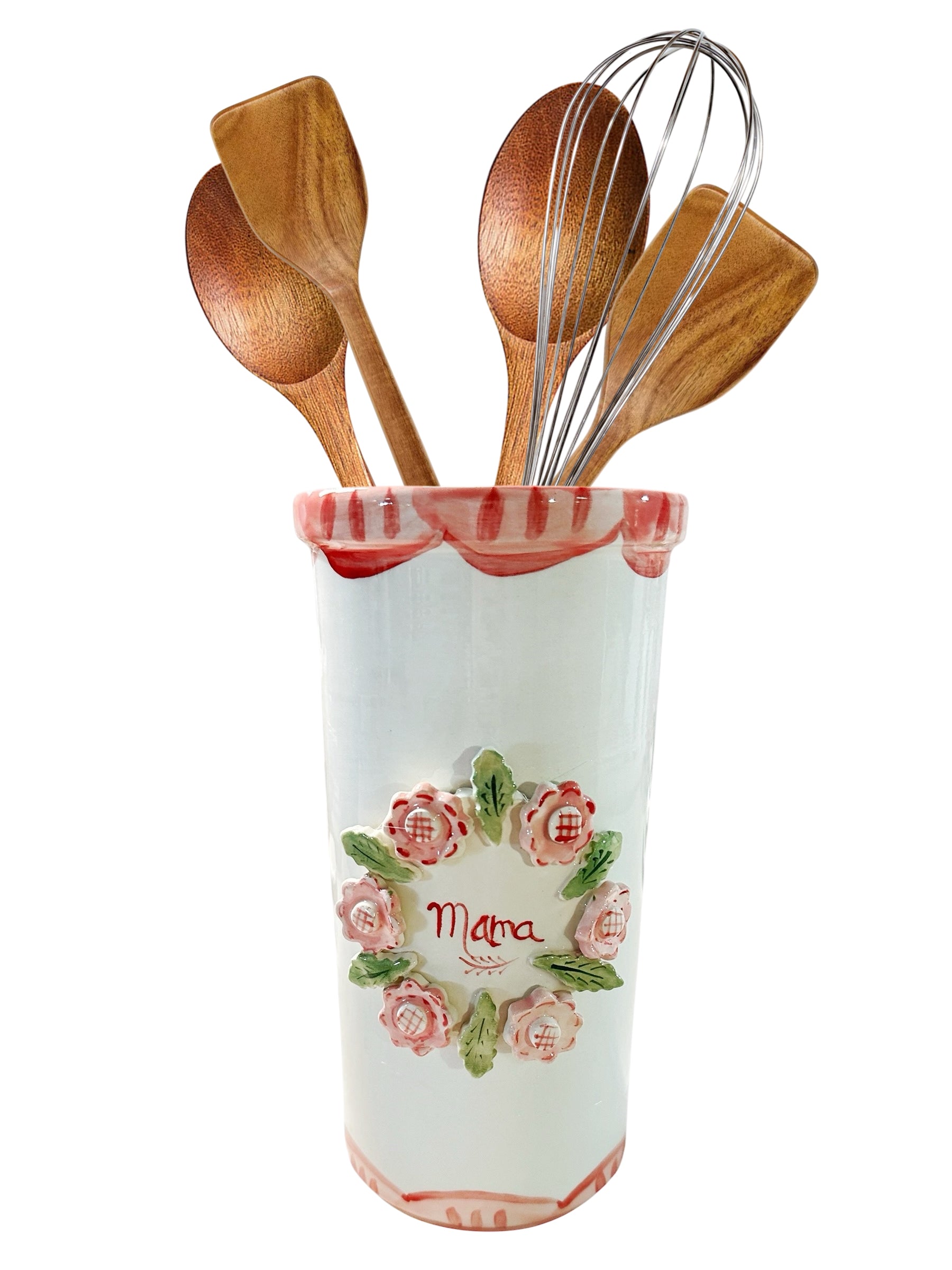Mama Utensil Holder - Premium from Tricia Lowenfield Shop