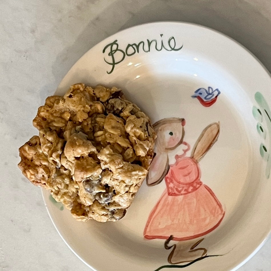 Little Plate- Bunny Girl - Premium  from Tricia Lowenfield Shop 