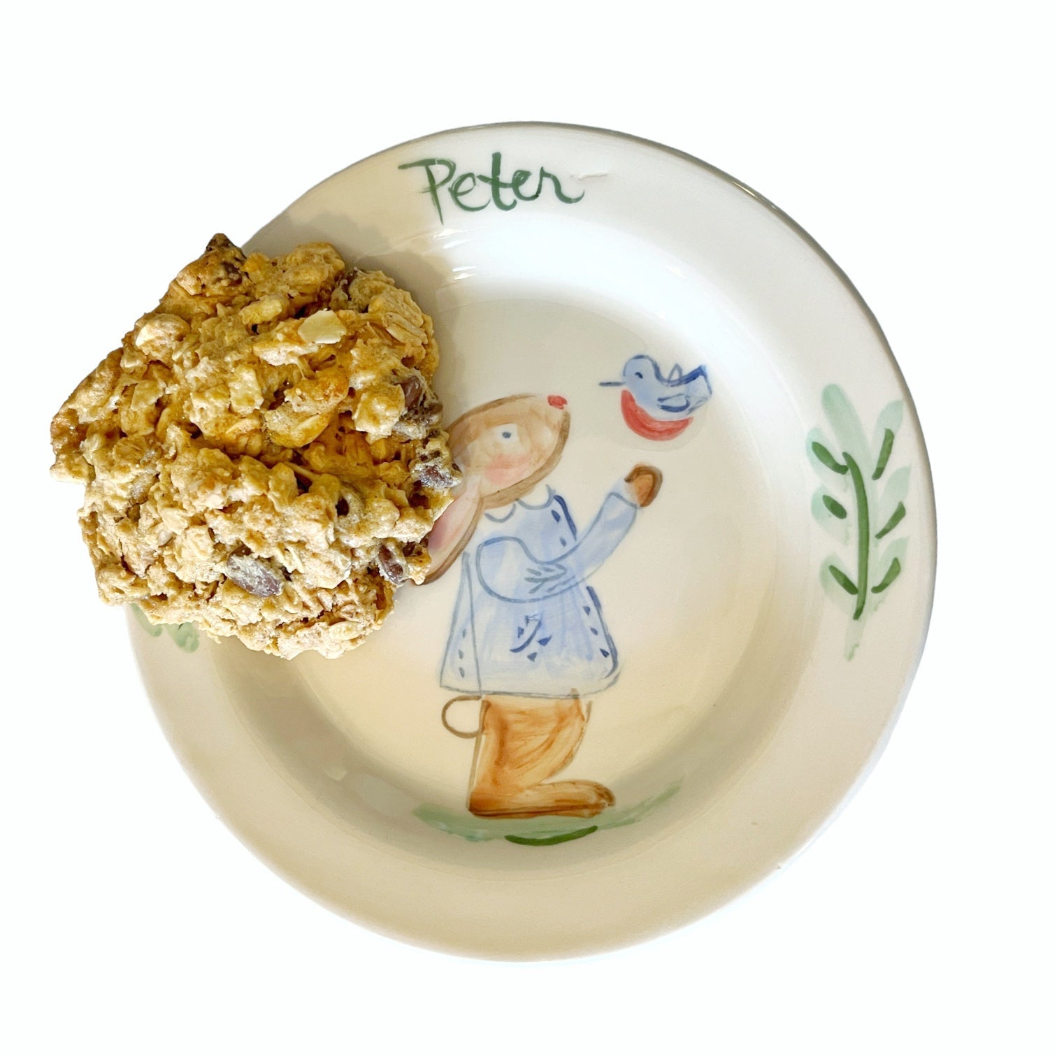 Little Plate- Bunny Boy - Premium  from Tricia Lowenfield Shop 