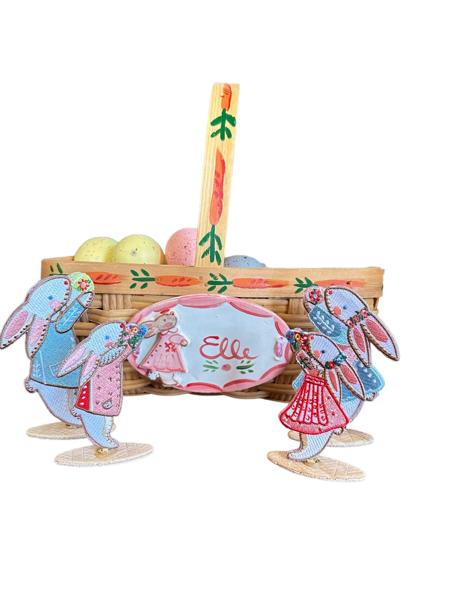 Handpainted Custom Easter Basket - Premium from Tricia Lowenfield Design