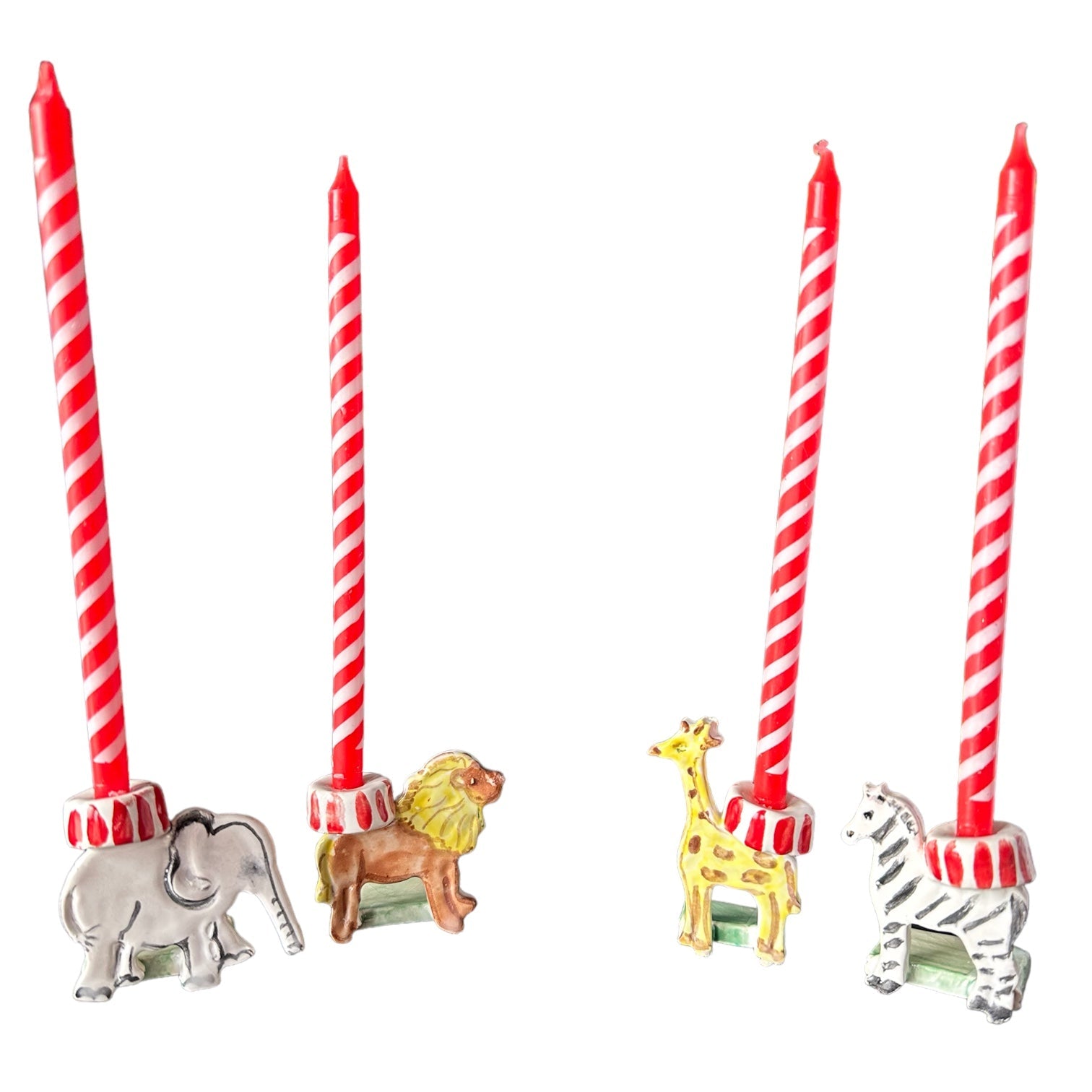 Set of Animal Crackers Cake Toppers - Premium Cake Topper from Tricia Lowenfield Design