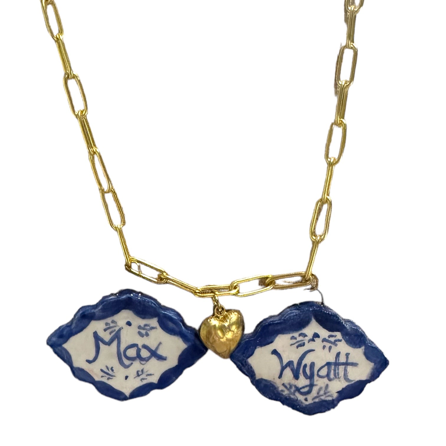 Custom Names Charm Necklace - Premium  from Tricia Lowenfield Design 