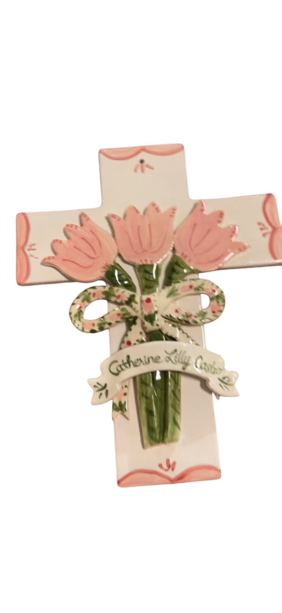 Large Tulip Cross - Premium from Tricia Lowenfield Design