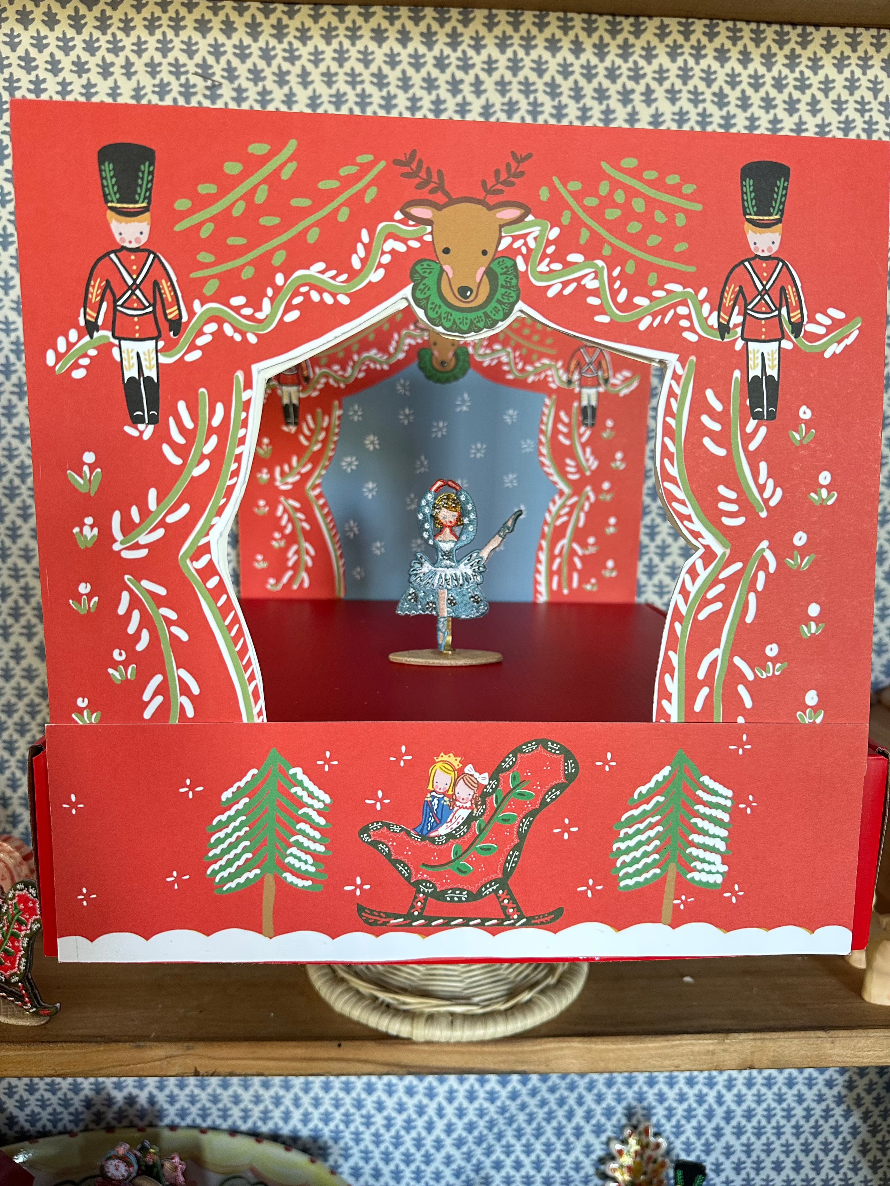 Nutcracker Embroidered Characters + Stage - Premium  from Tricia Lowenfield Design 