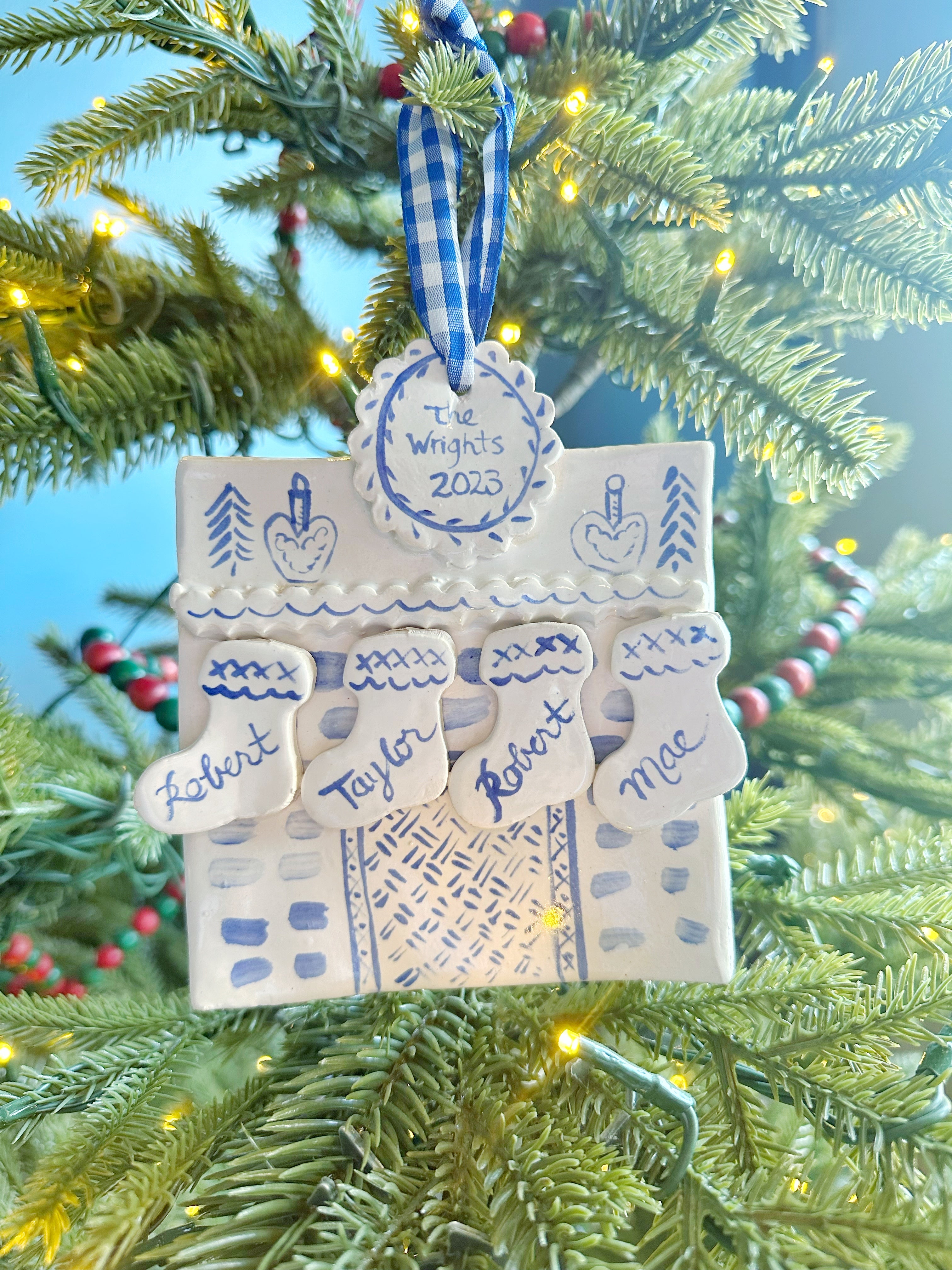 Fireplace Ornament - Premium from Tricia Lowenfield Design