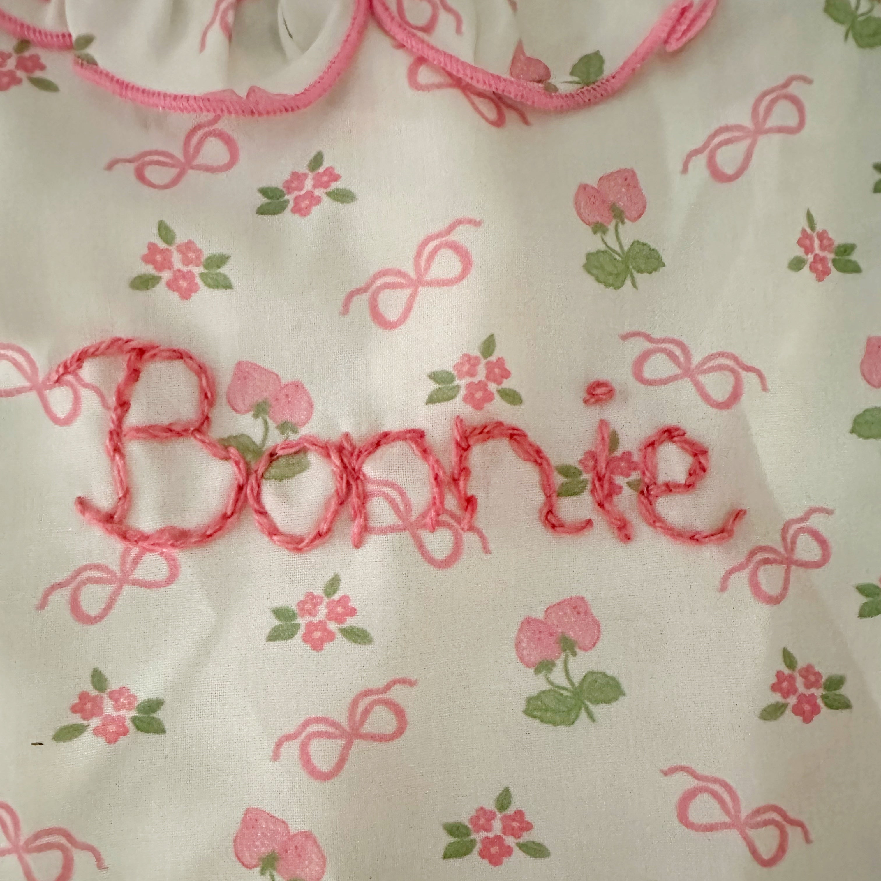 Spring Pajamas - Pink Flowers - Premium from Tricia Lowenfield Design