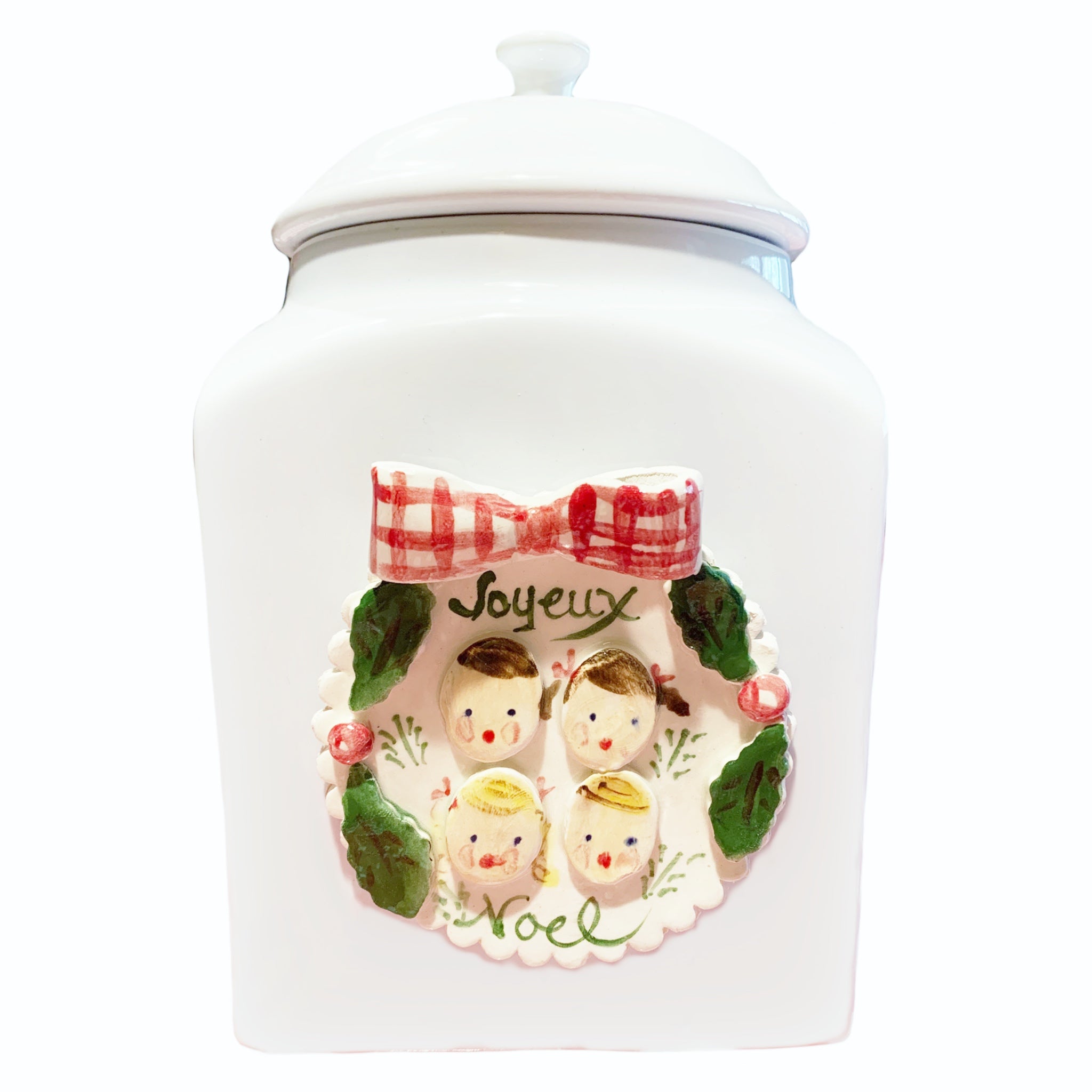 Personalized Christmas Cookie Jar