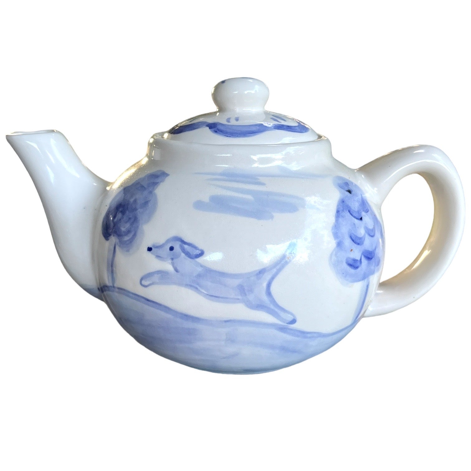 Teapot with Children and Pets - Premium  from Tricia Lowenfield Design 