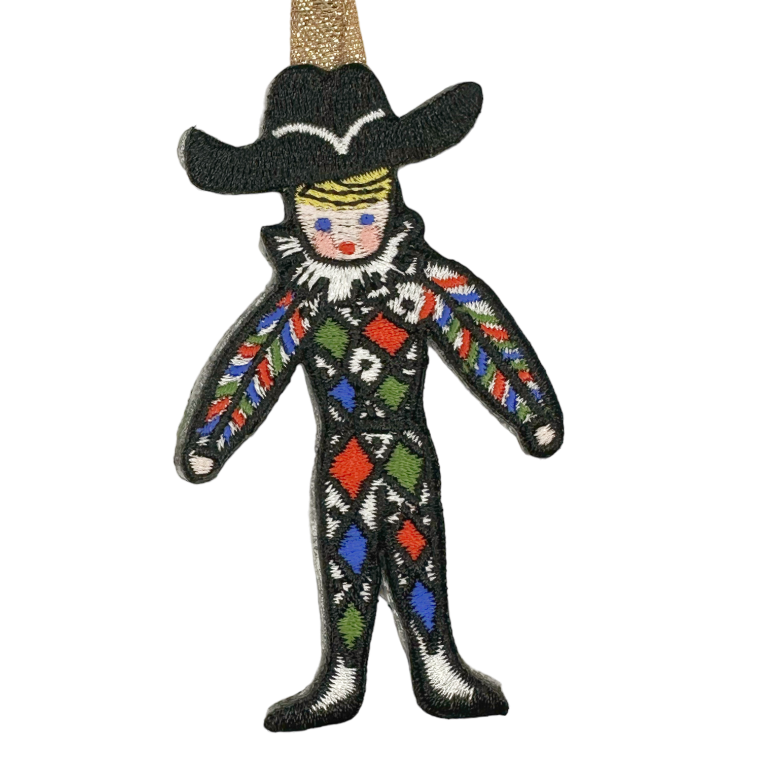 Nutcracker Embroidered Ornament - Clara - Premium from Tricia Lowenfield Design