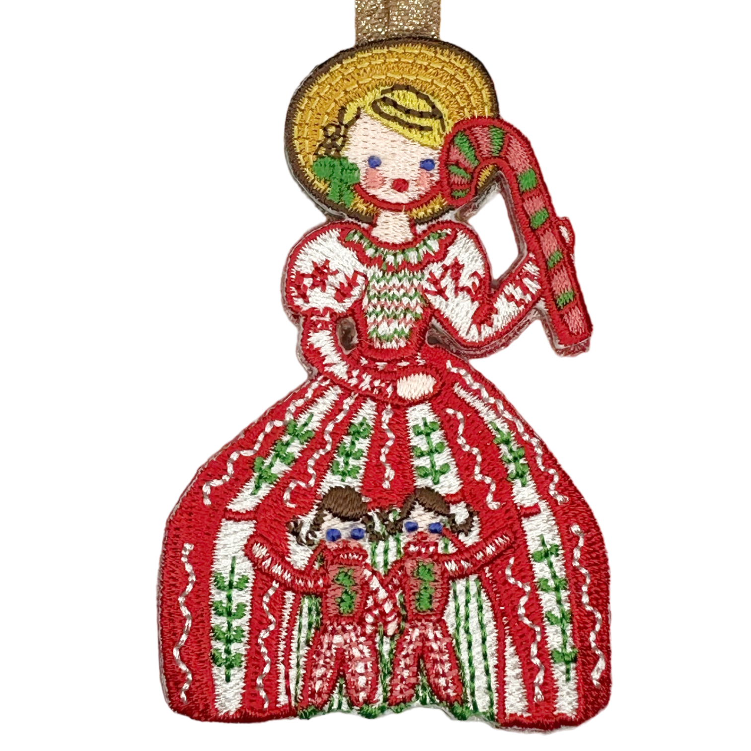 Nutcracker Embroidered Ornaments - Premium  from Tricia Lowenfield Design 