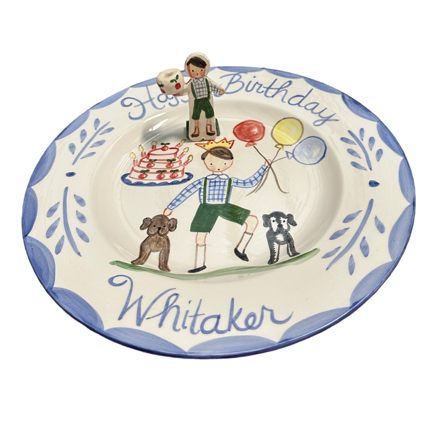 MATCH MY PLATE - Cake Topper - Premium Cake Topper from Tricia Lowenfield Design