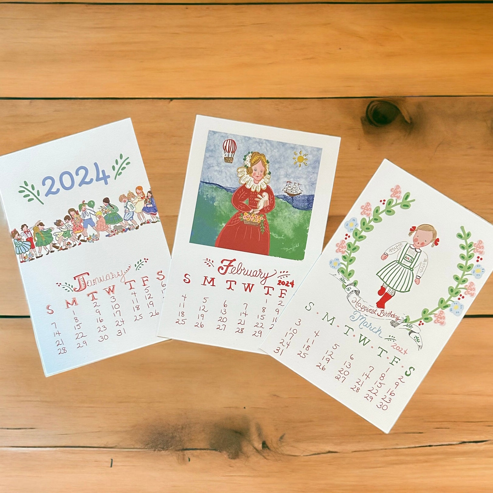 Calendar 2024 - Premium from Tricia Lowenfield Design