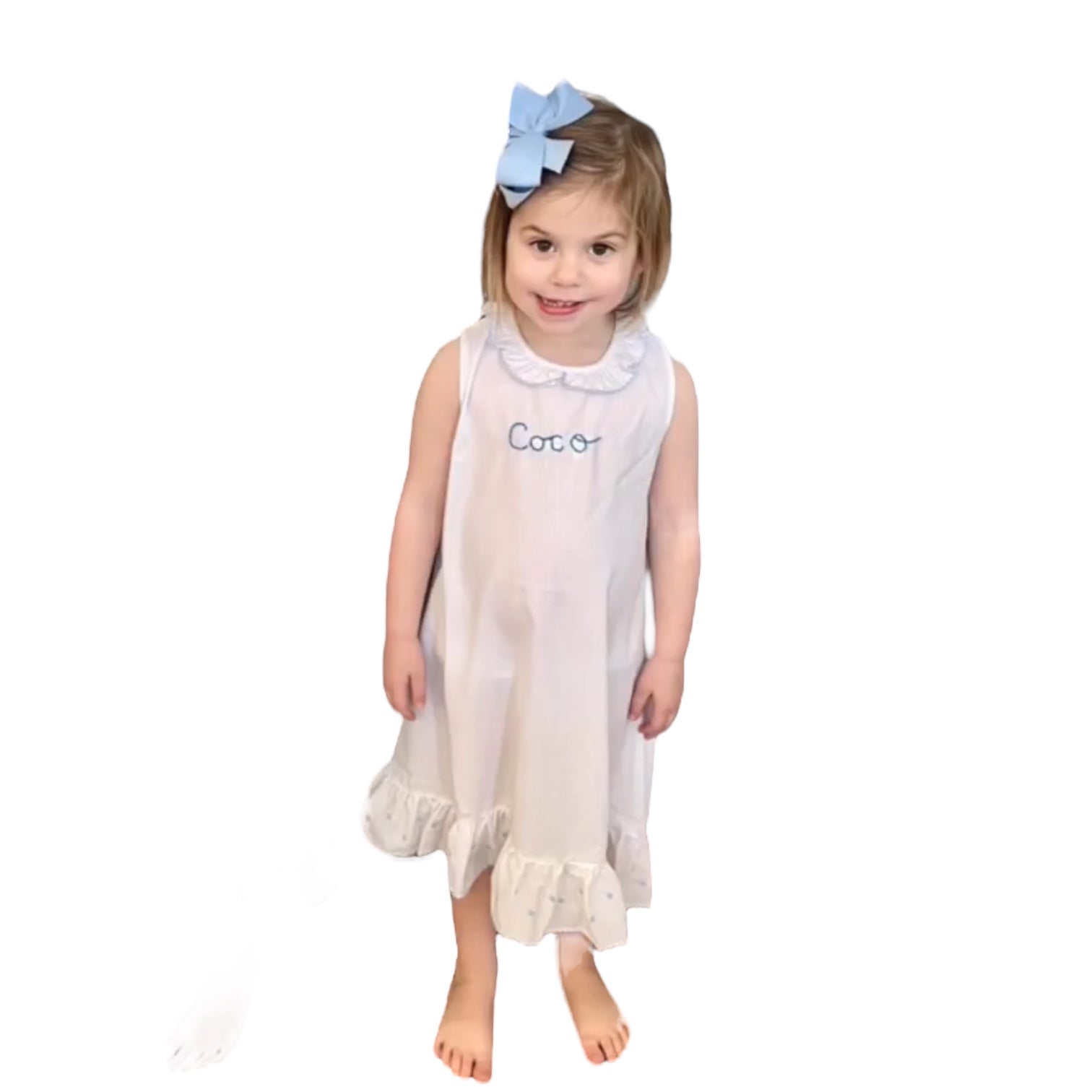 Spring Pajamas - blue gown - Premium from Tricia Lowenfield Design