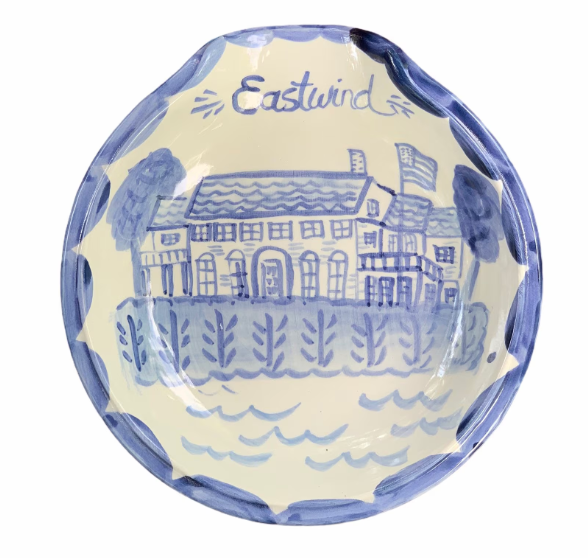 Ceramic Spoonrest - Custom House - Premium from Tricia Lowenfield Shop