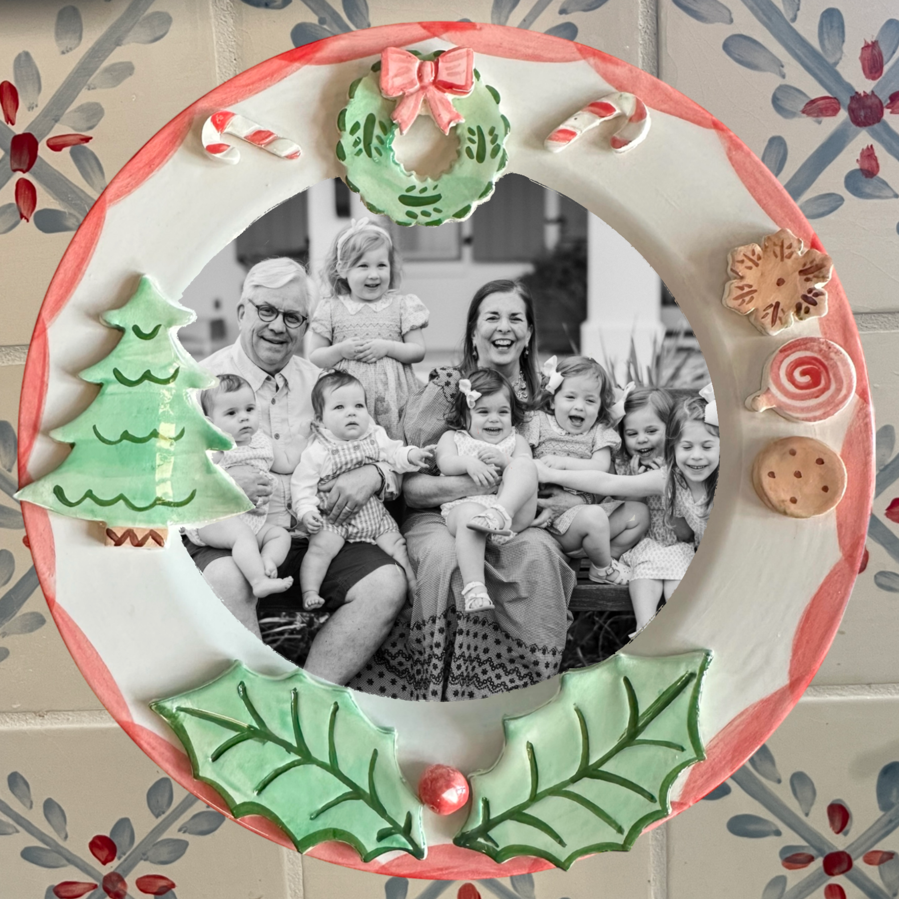 Christmas Cards - Cookie Plate Design - Premium from Tricia Lowenfield Design