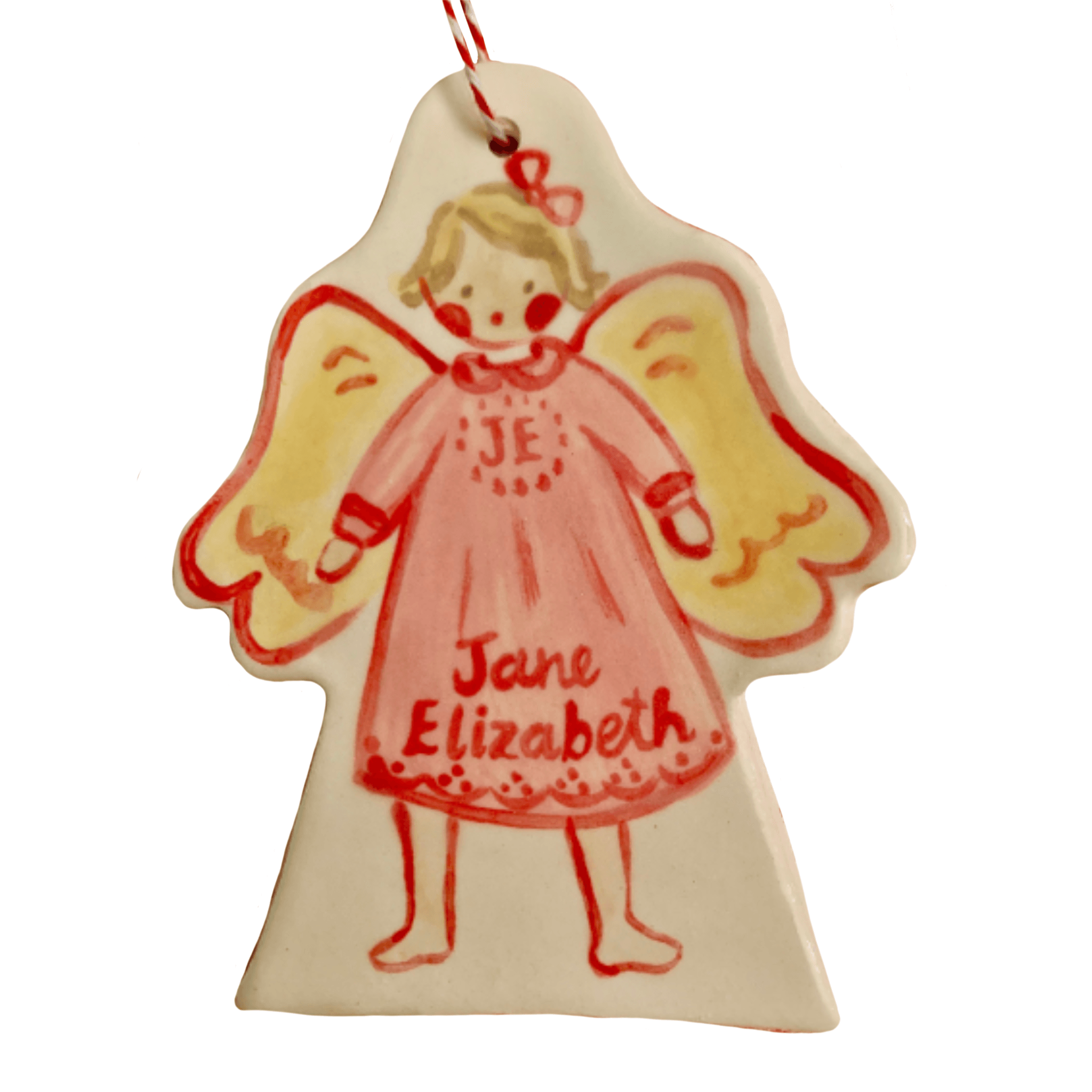 Angel Ornament - Blue Dress - Premium from Tricia Lowenfield Design