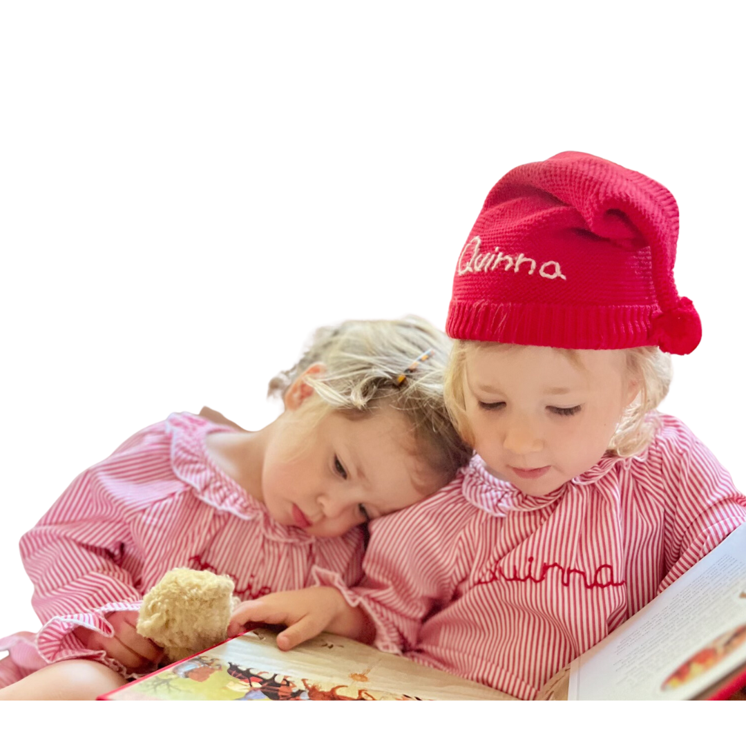 Hand Embroidered Children's Stocking Cap - Premium from Tricia Lowenfield Design