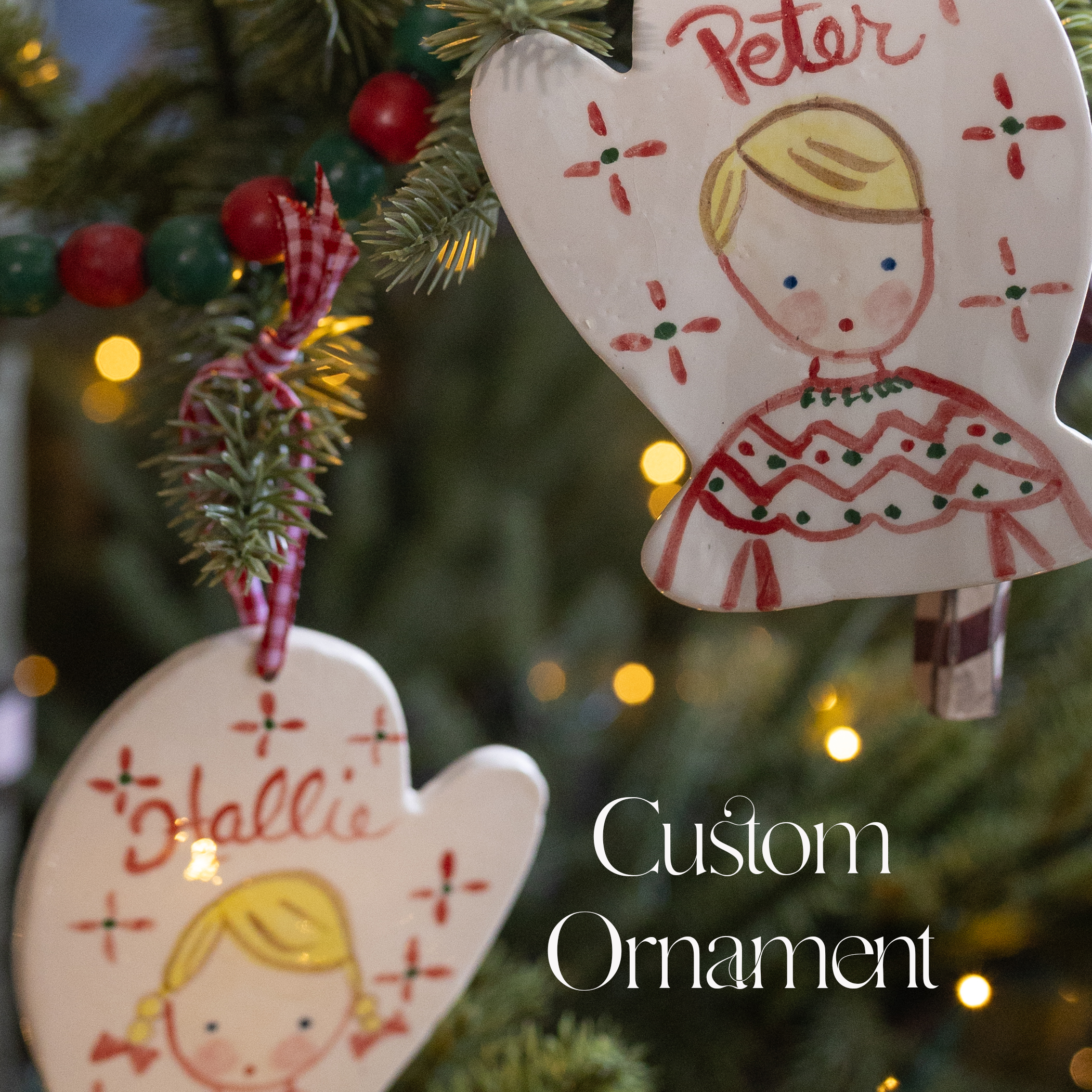 Baby's First Christmas ornament - Custom Order - Premium from Tricia Lowenfield Design