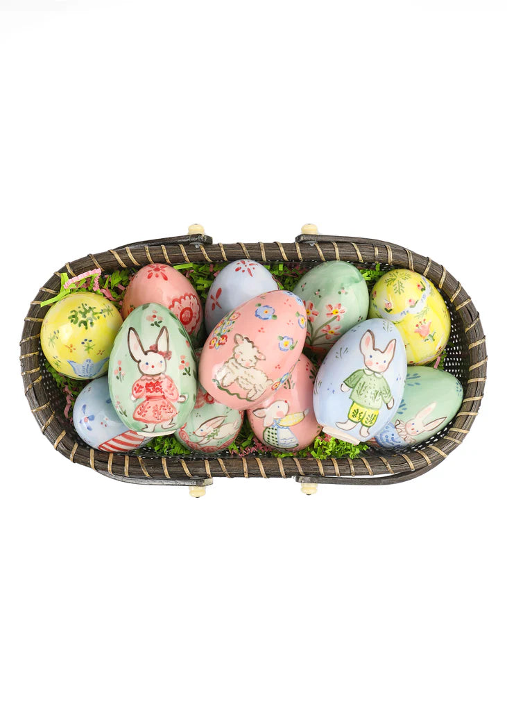 Dozen Handpainted Easter Eggs - Premium from Tricia Lowenfield Design
