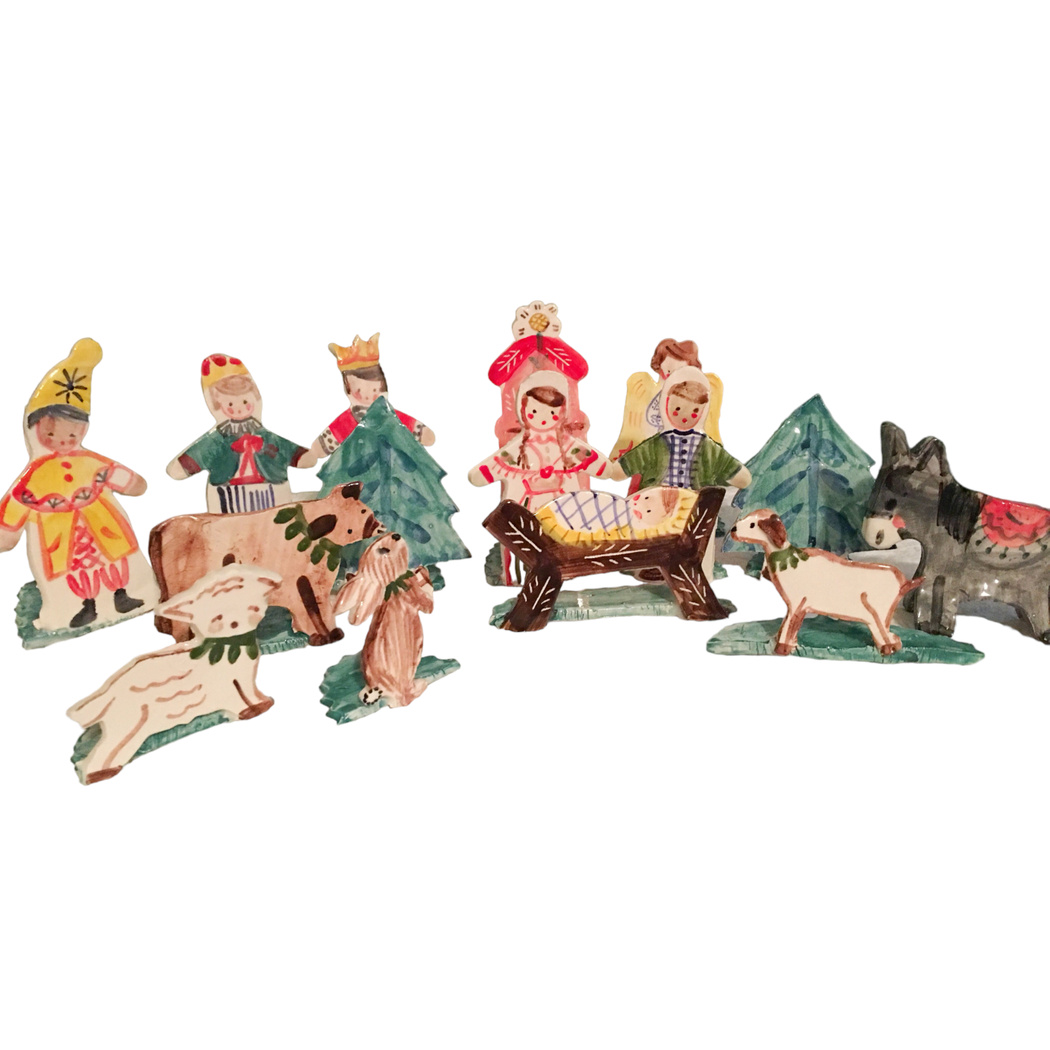 Medium Nativity Set - 15 pcs - Premium  from Tricia Lowenfield Design 