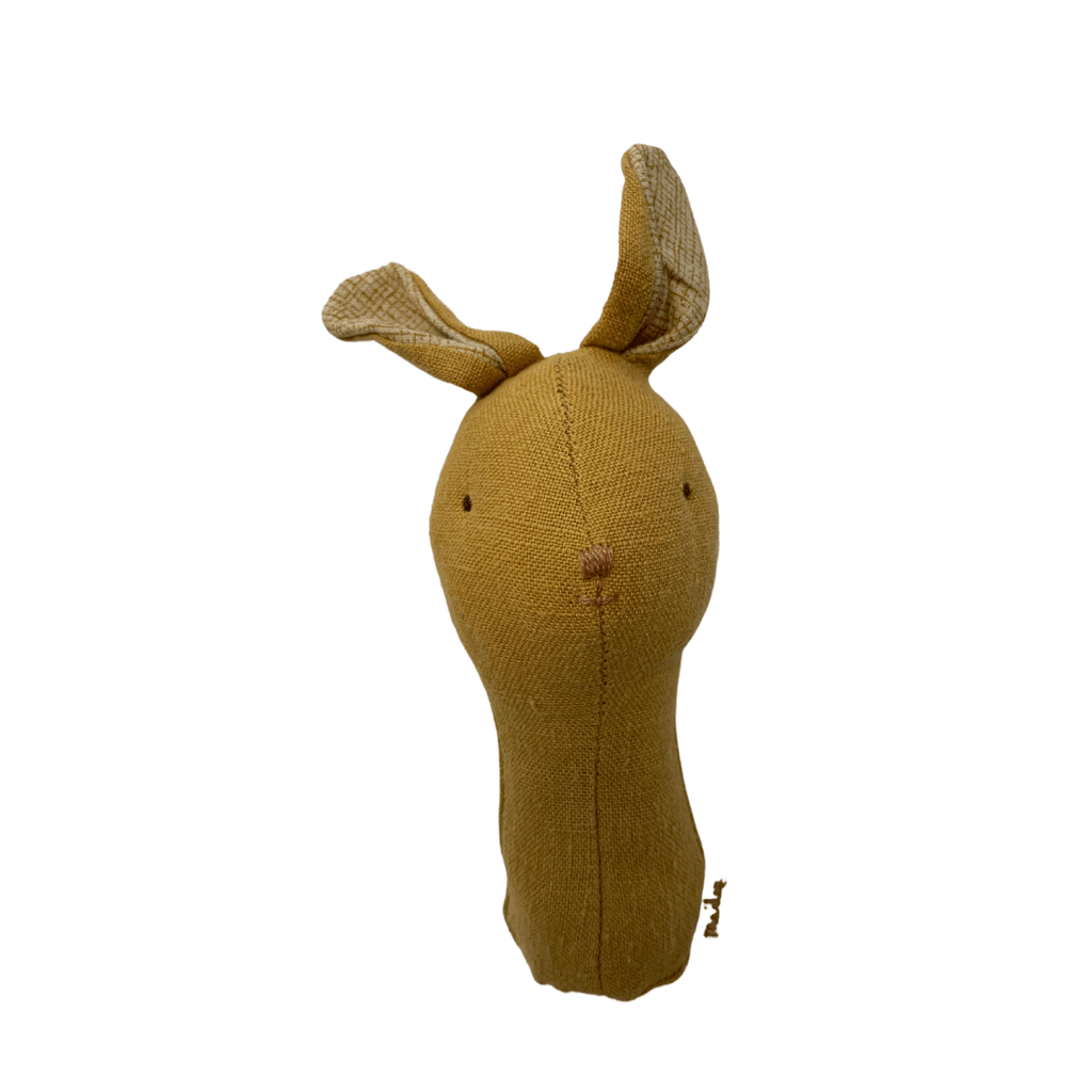 Baby Bunny Rattle | Handmade from Tricia Lowenfield Design