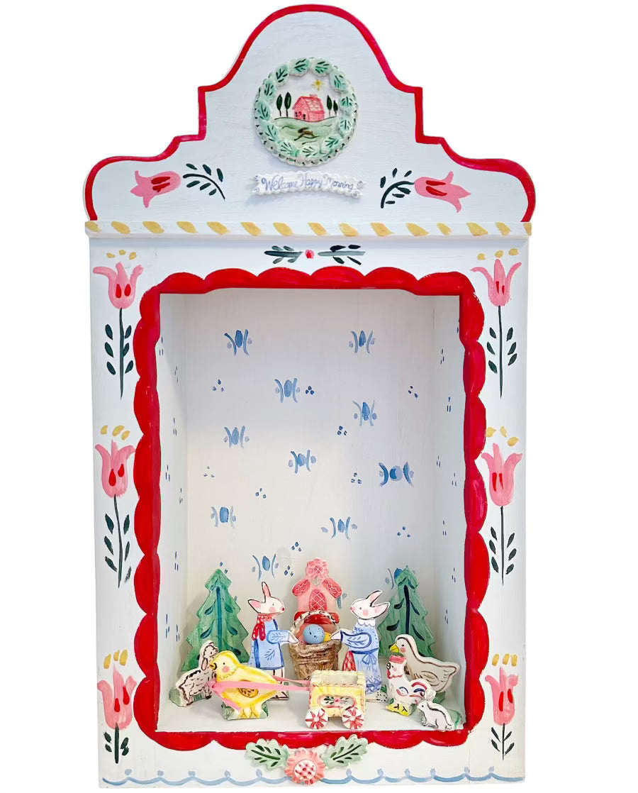 Spring/Easter Grotto - Welcome Happy Morning - Premium from Tricia Lowenfield Design