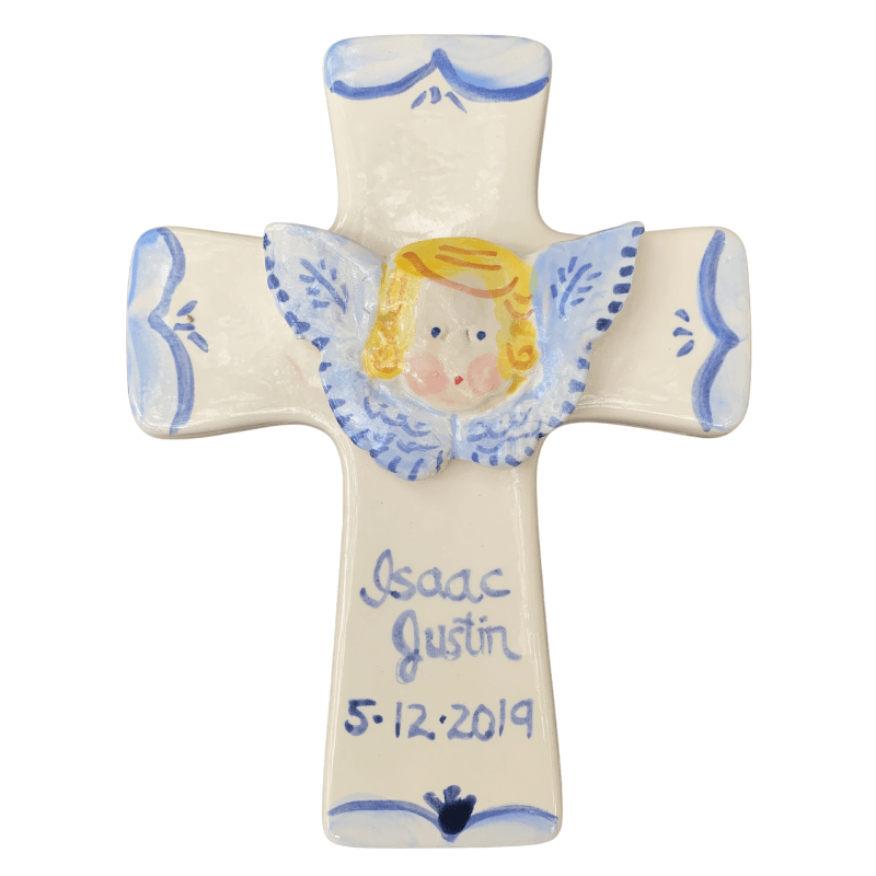 Angel Cross - blue - Premium from Tricia Lowenfield Design