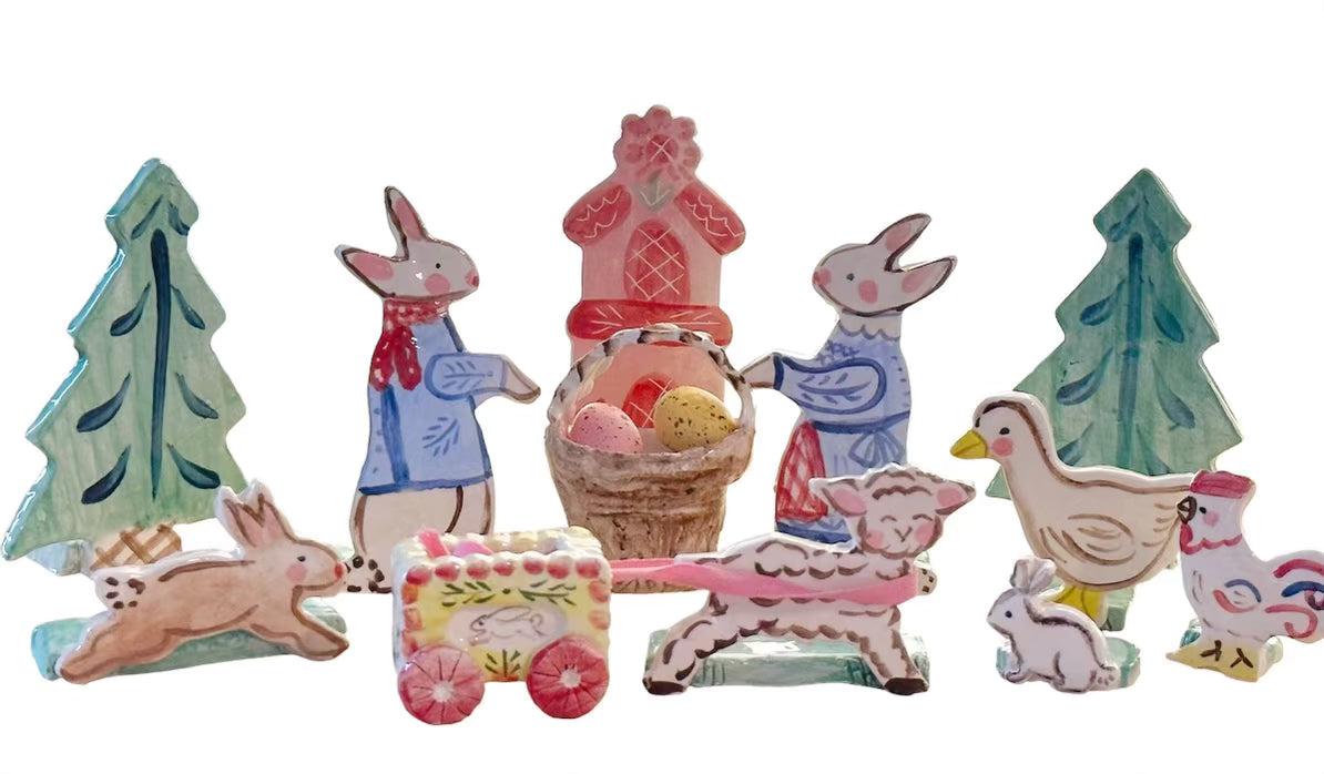Spring/Easter Grotto - Welcome Happy Morning - Premium from Tricia Lowenfield Design