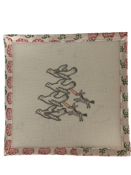 12 Days of Christmas Ornaments - Needlepoint Canvas