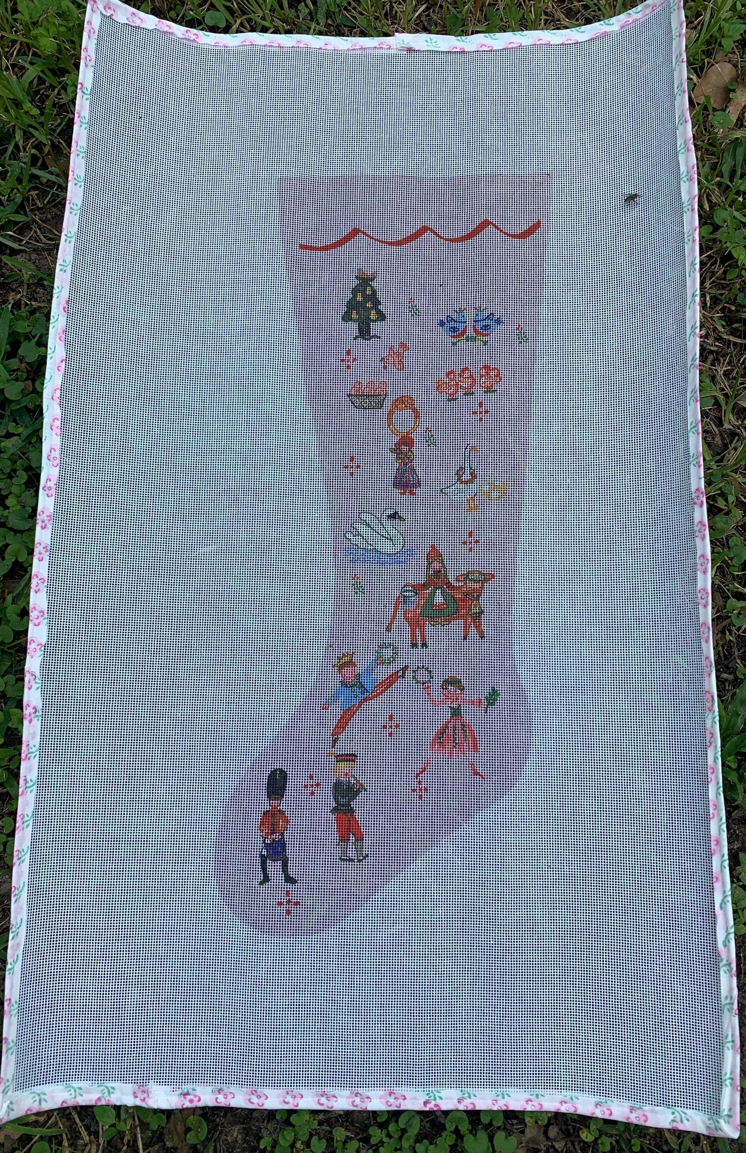 Twelve Days Needlepoint Christmas Stocking Canvas