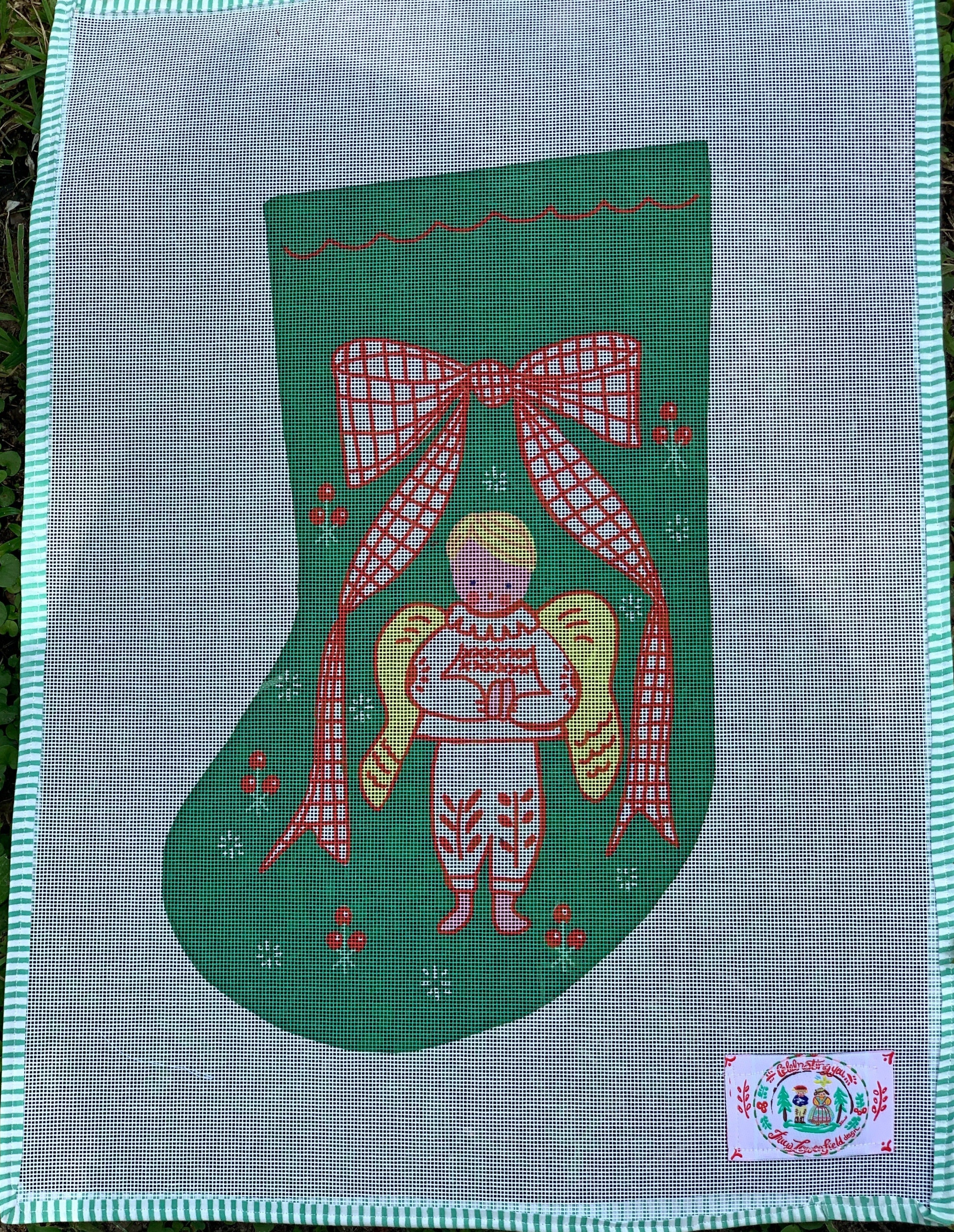 Needlepoint Christmas Stocking Canvas