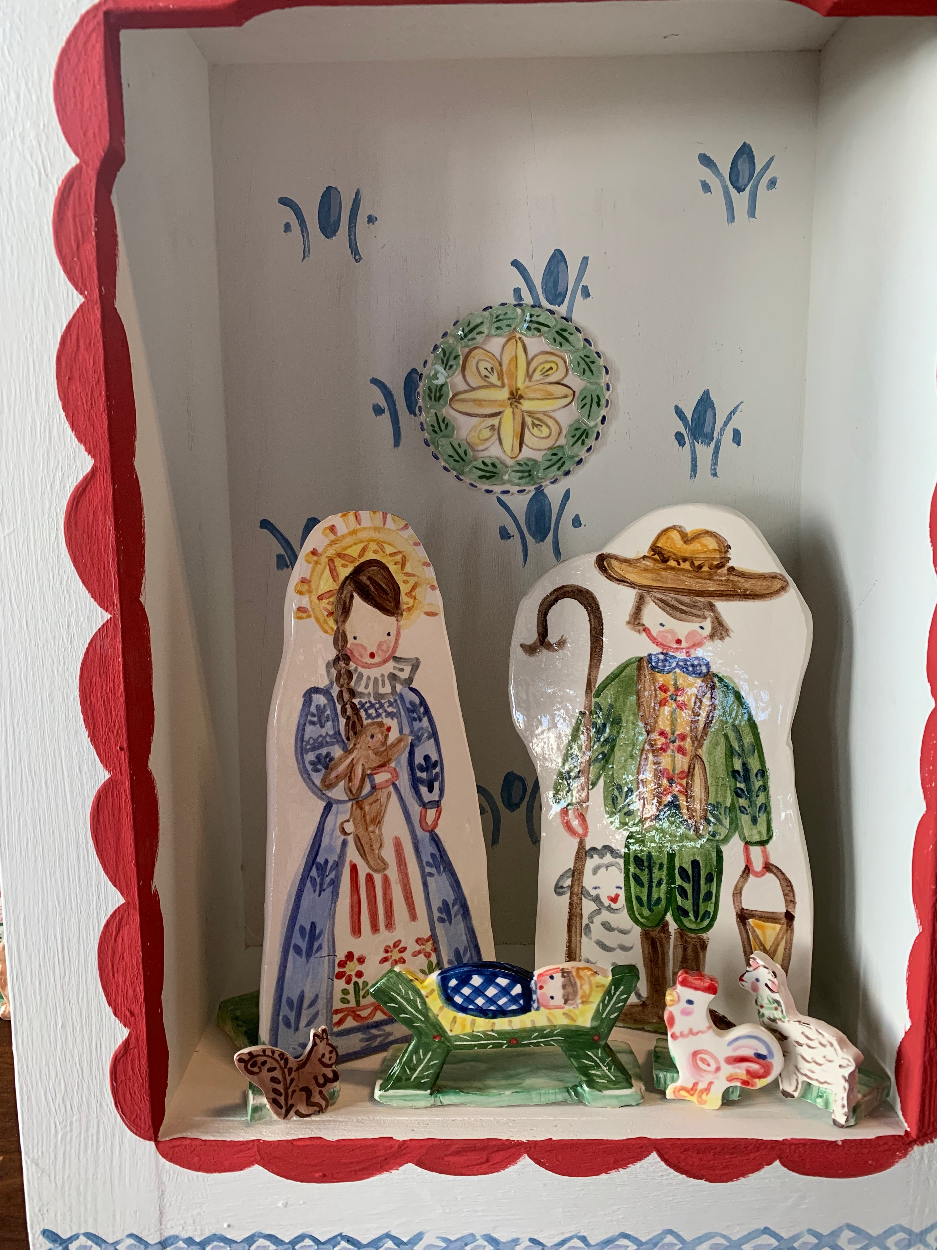 Grotto Nativity - White - Premium from Tricia Lowenfield Design