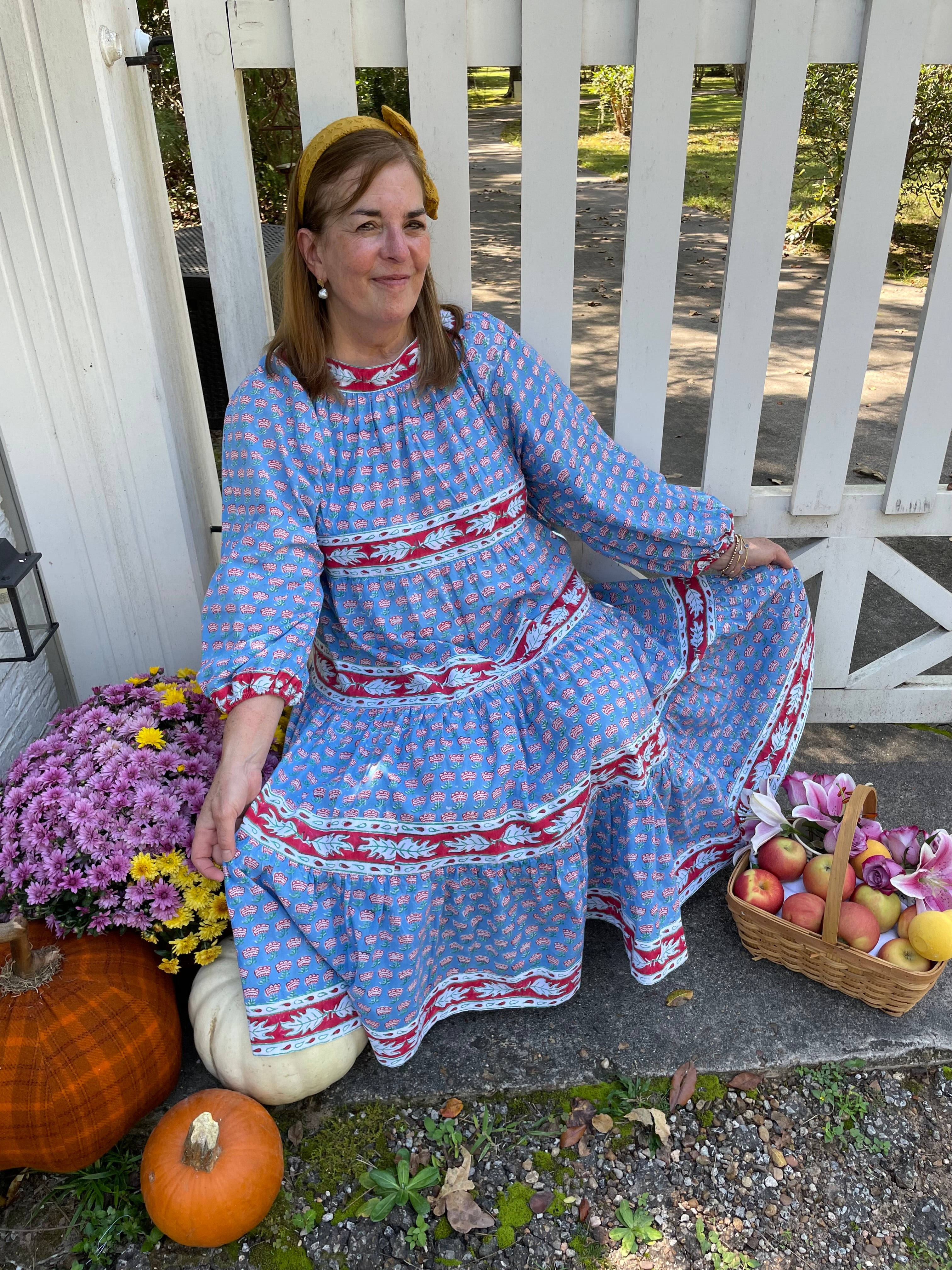 Tricia's Handblocked Dress