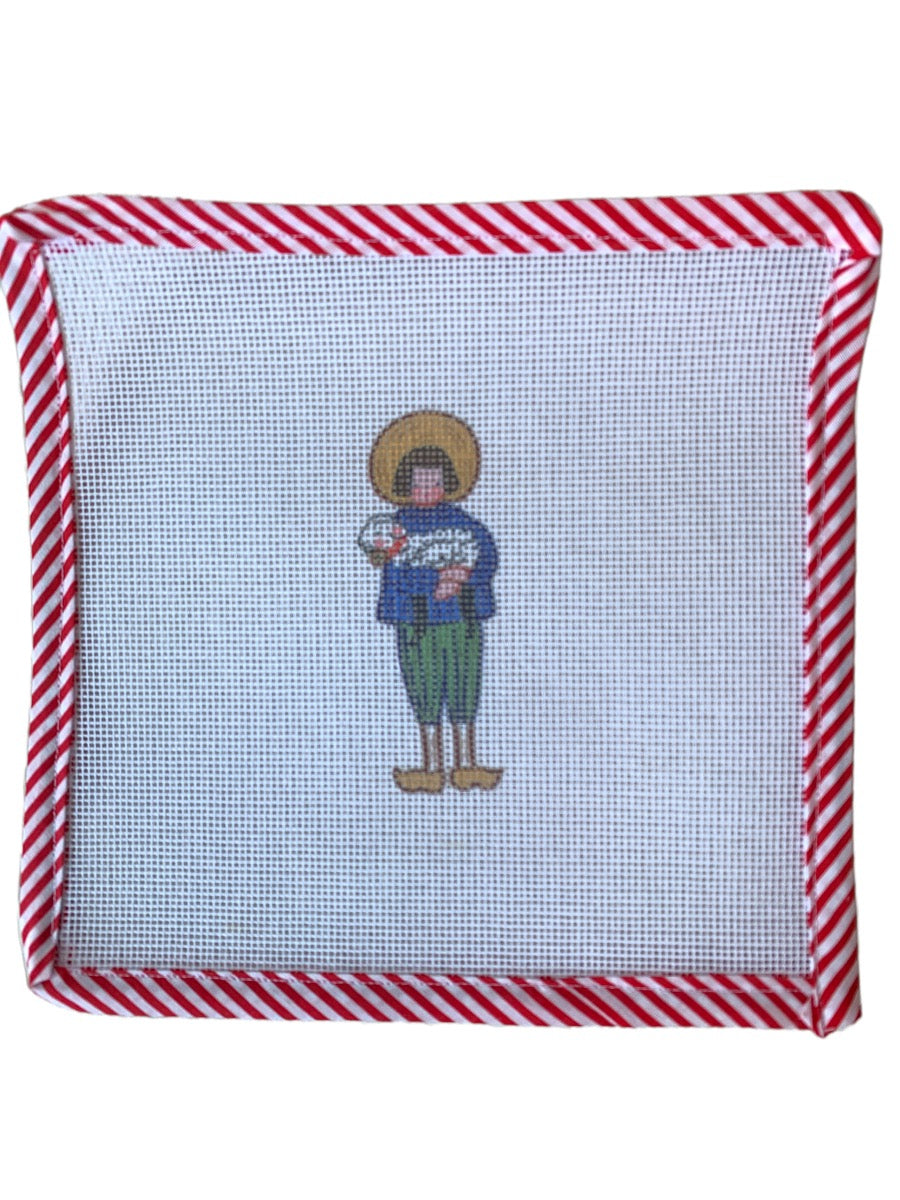 Nativity Christmas Ornaments - Needlepoint Canvas