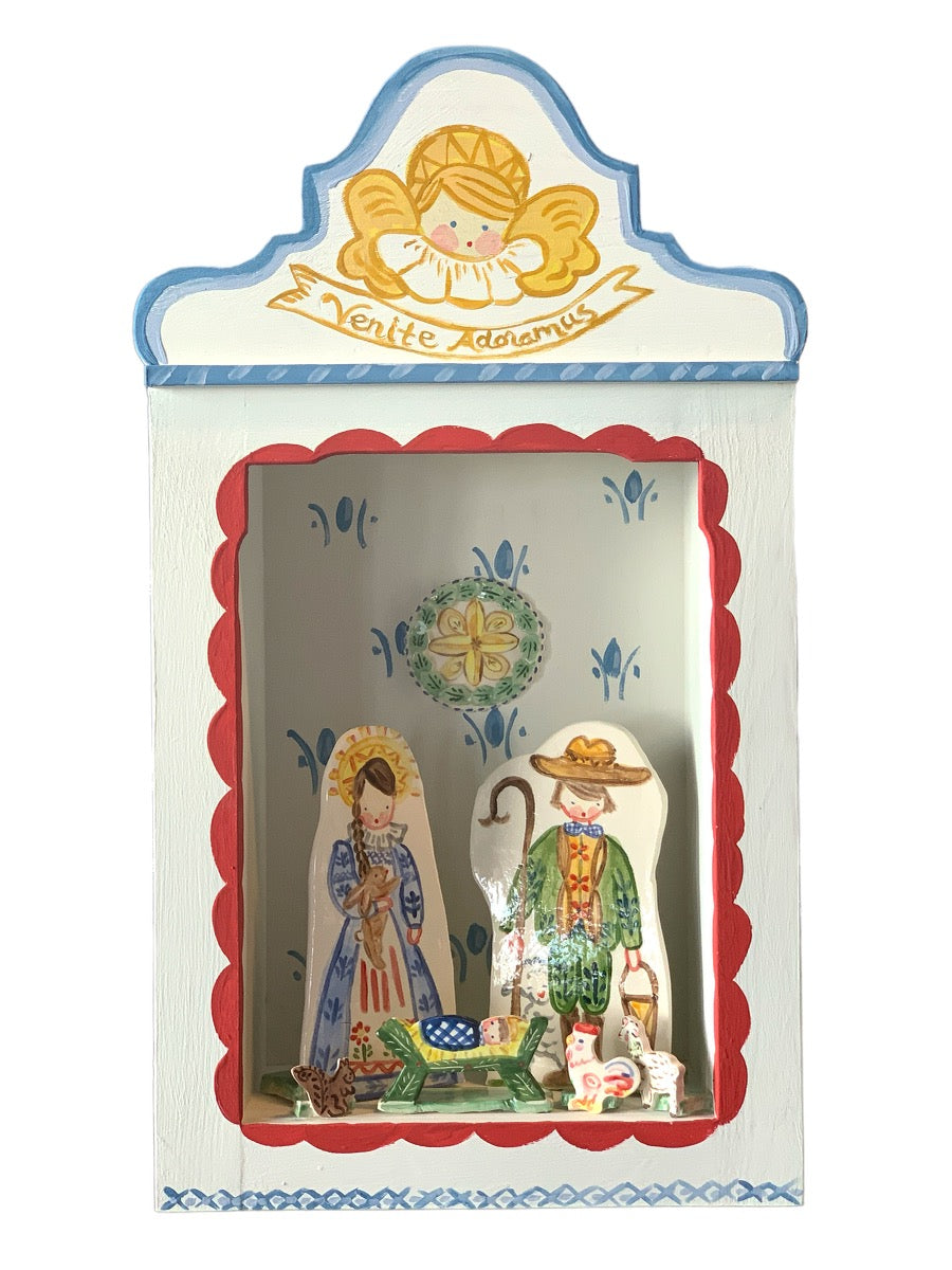 Grotto Nativity - White - Premium from Tricia Lowenfield Design