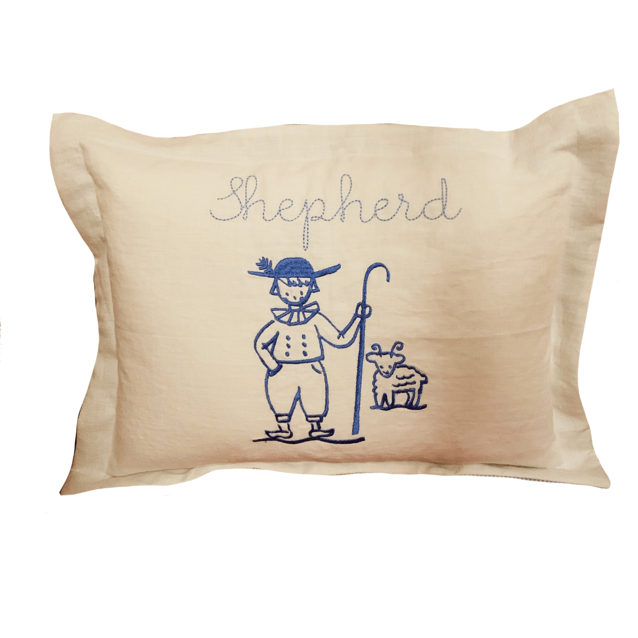 Baby Pillow - Shepherd from Tricia Lowenfield Shop