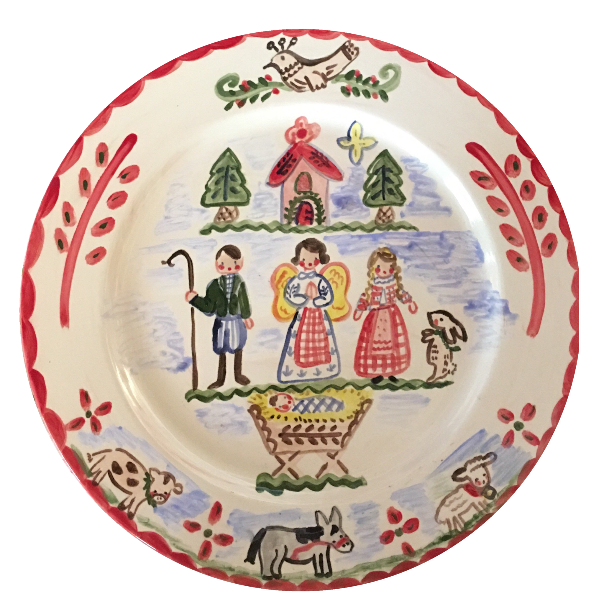 Christmas Platter - Premium  from Tricia Lowenfield Shop 