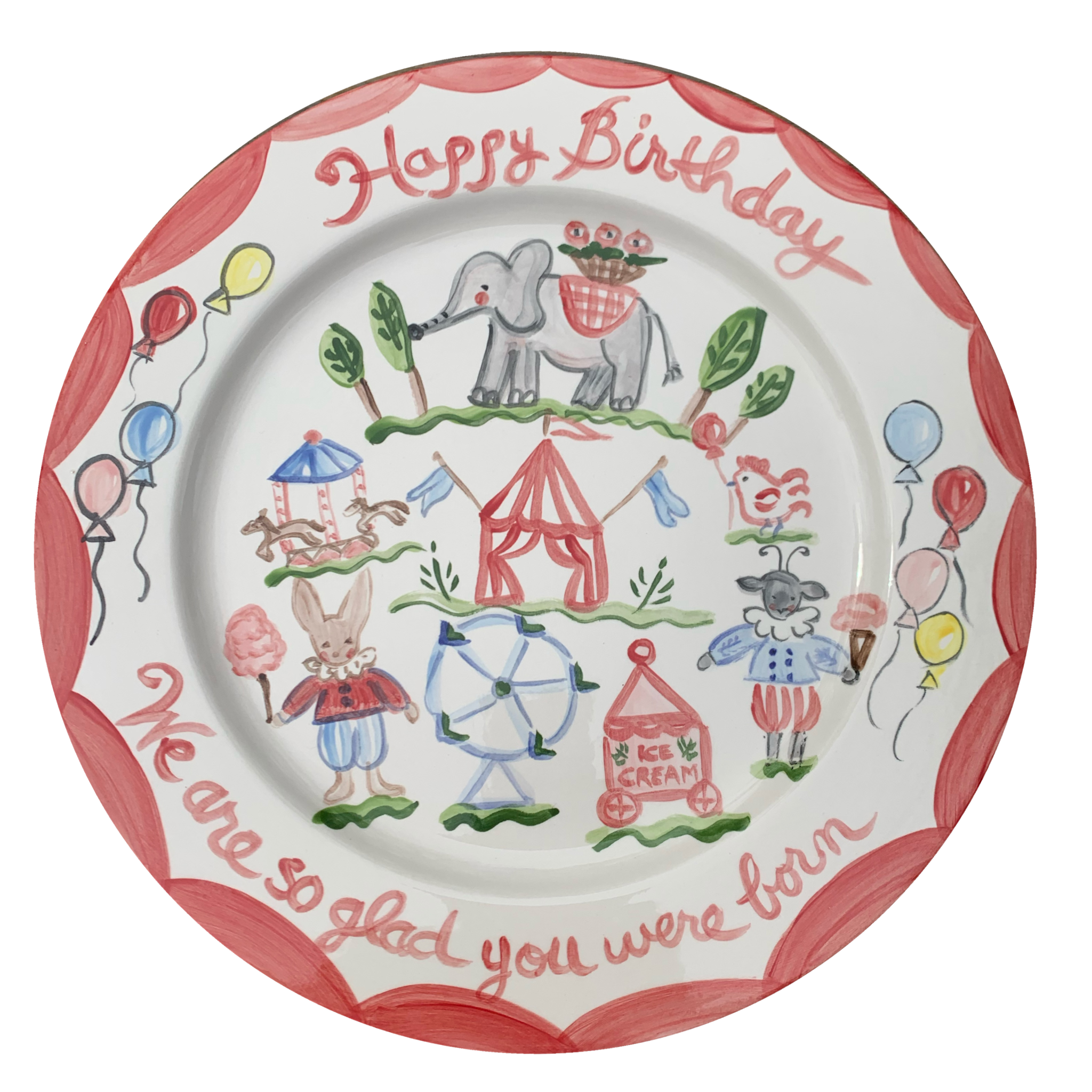 Happy Birthday Platter - Premium  from Tricia Lowenfield Shop