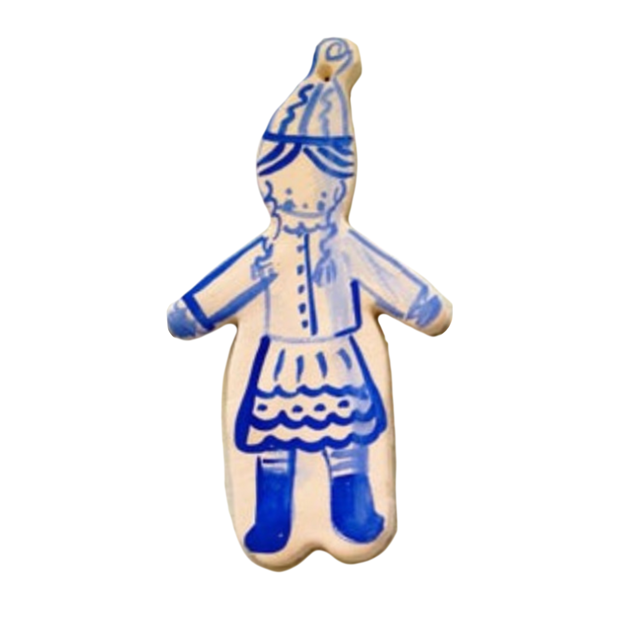 Skater Girl Ornament - Tricia Lowenfield Design