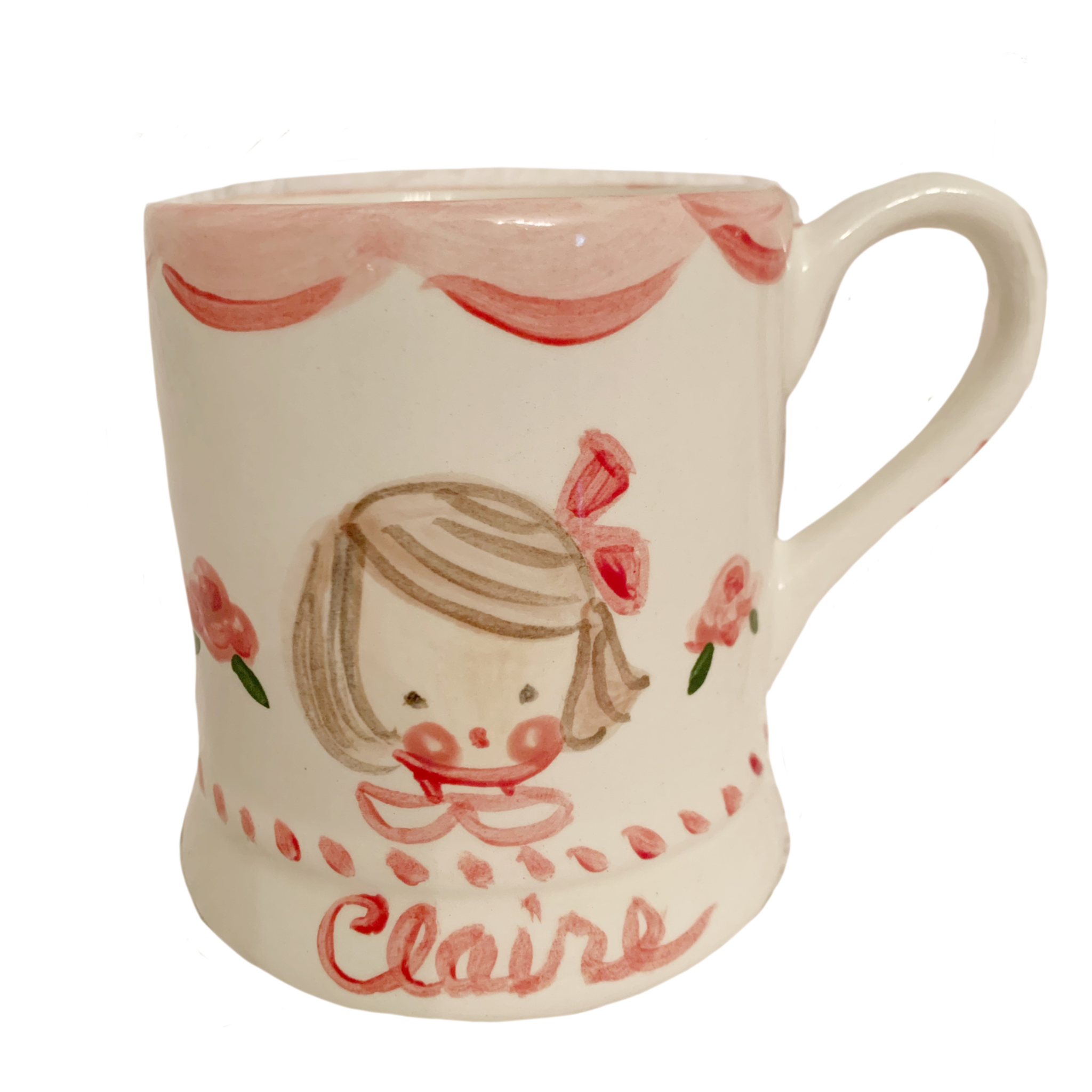 Personalized Girls Mug Cup from Tricia Lowenfield Design