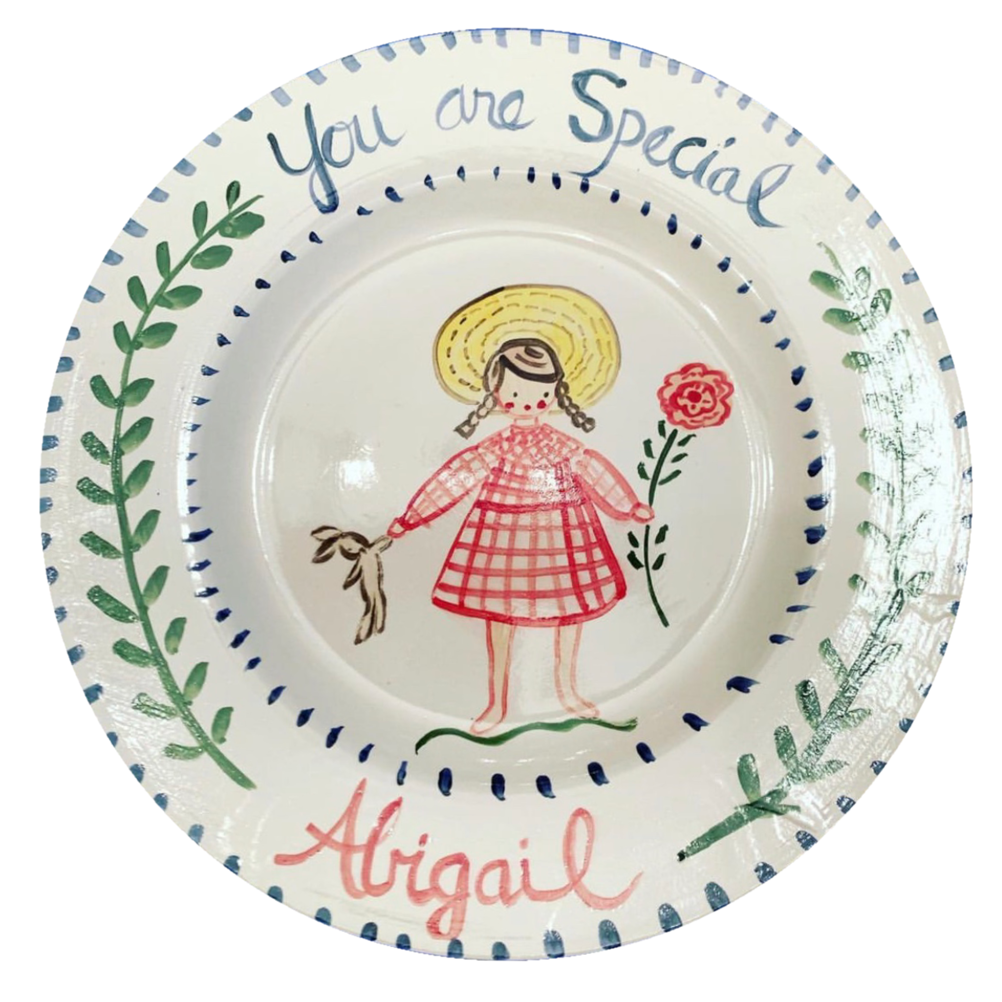 Abigail Plate - Premium from Tricia Lowenfield Shop